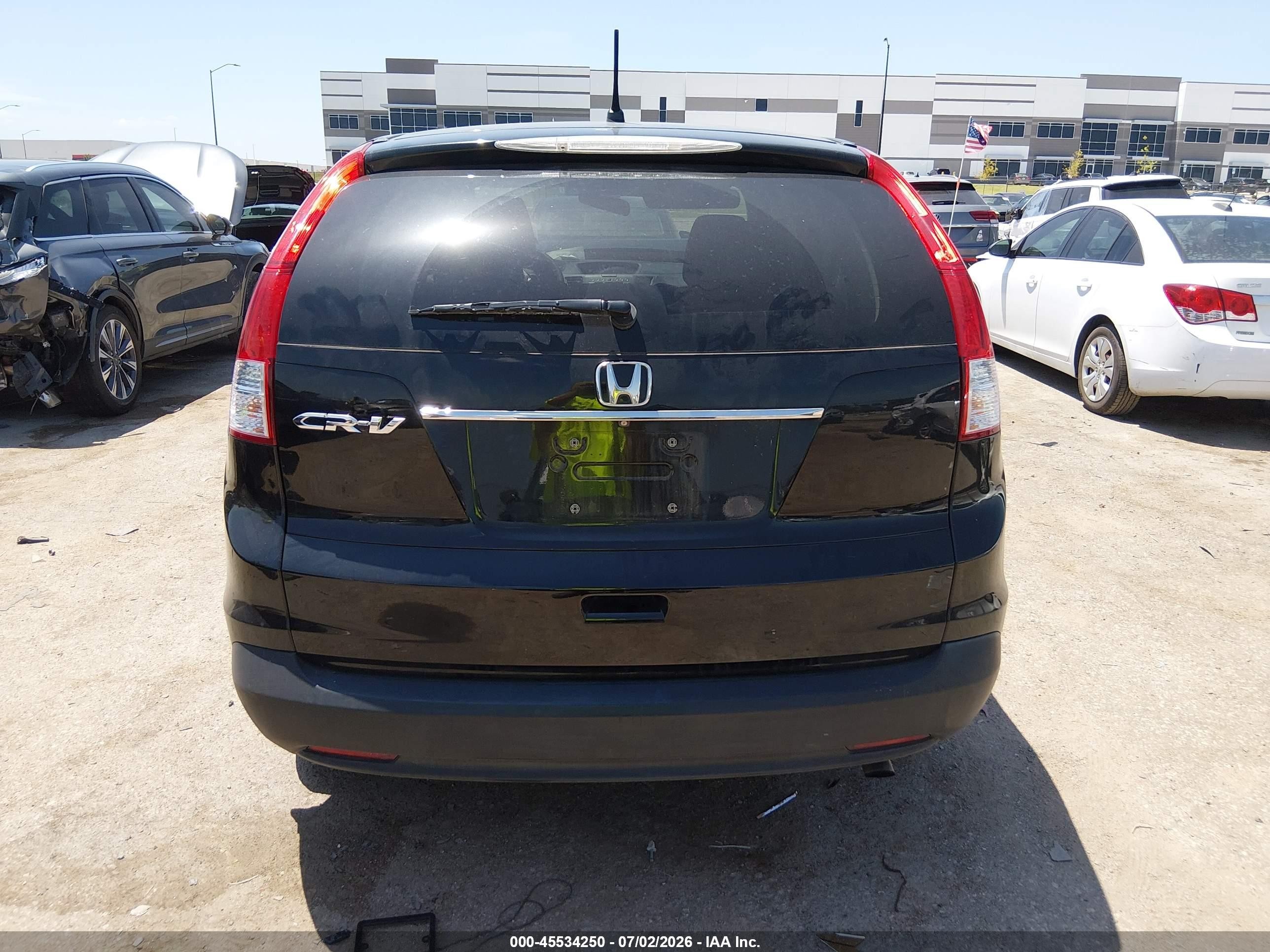 2014 Honda Cr-v Ex Черный vin: 2HKRM3H51EH566272