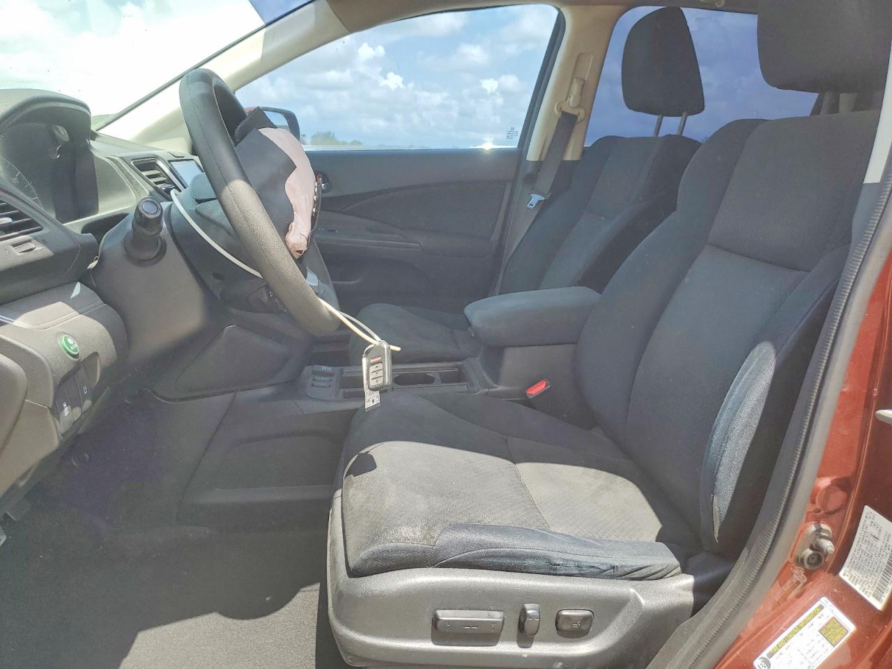 2015 Honda Cr-v Ex Brown vin: 2HKRM3H51FH502122