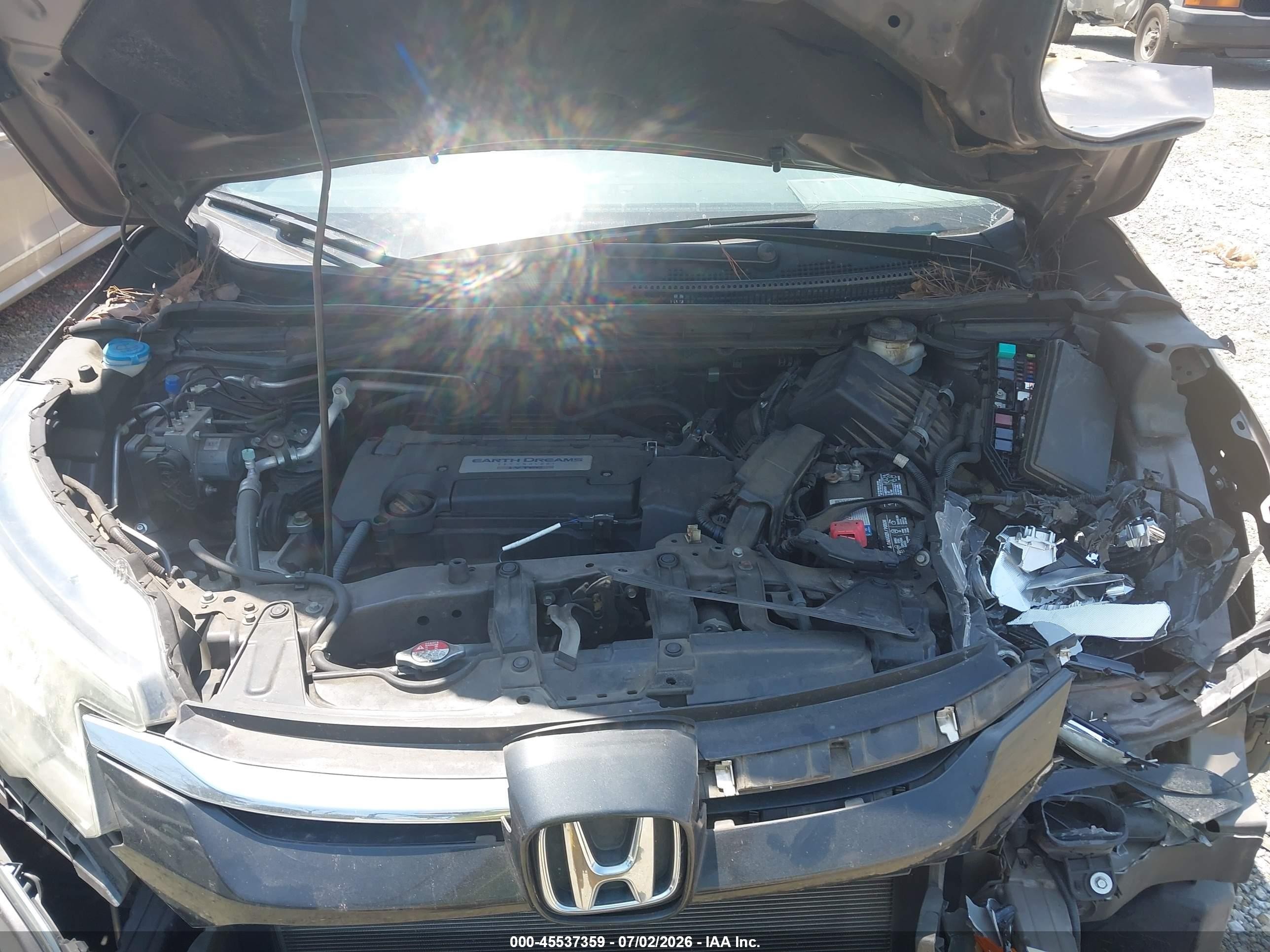 2015 Honda Cr-v Ex Brown vin: 2HKRM3H51FH503223