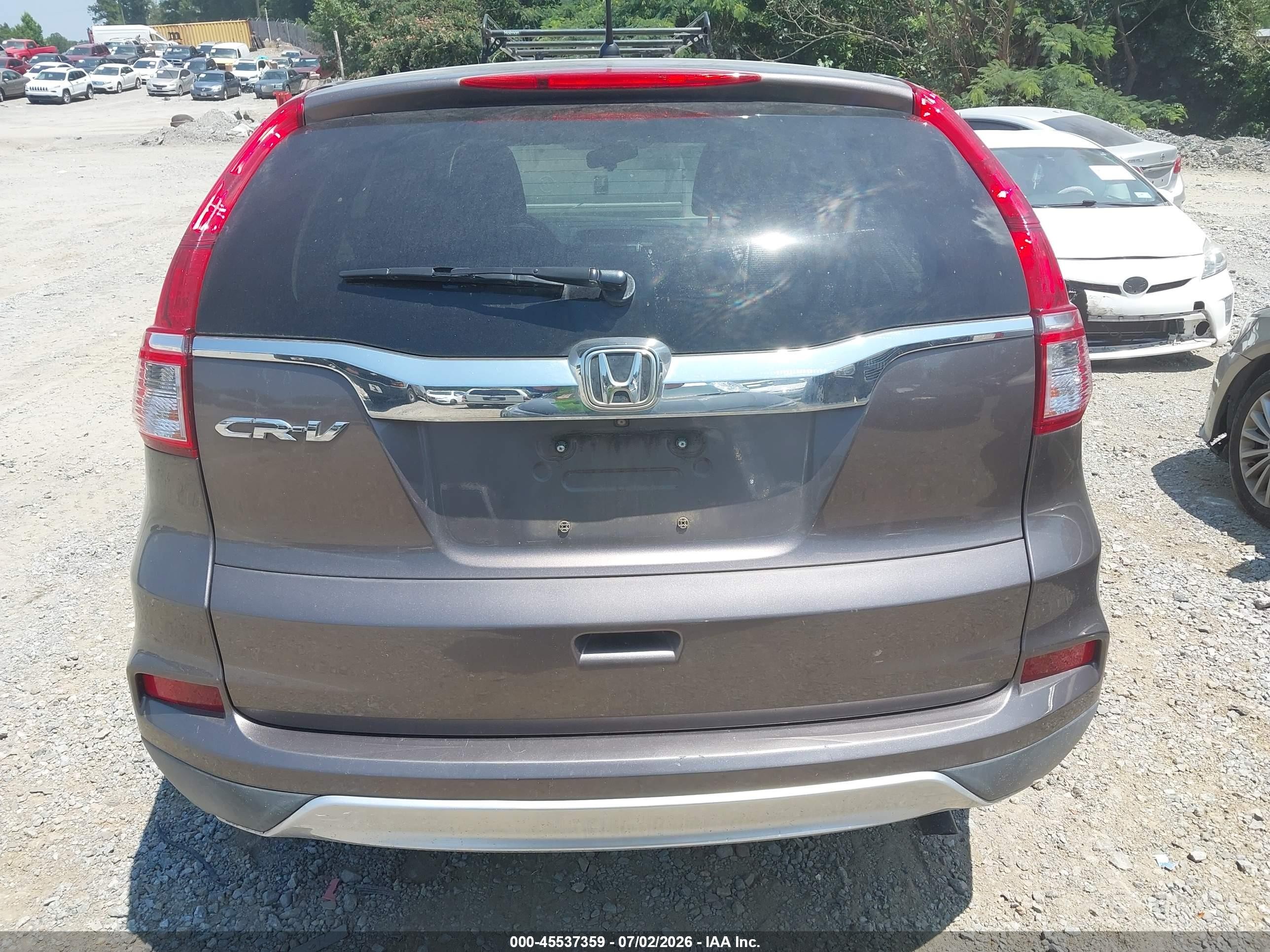 2015 Honda Cr-v Ex Brown vin: 2HKRM3H51FH503223