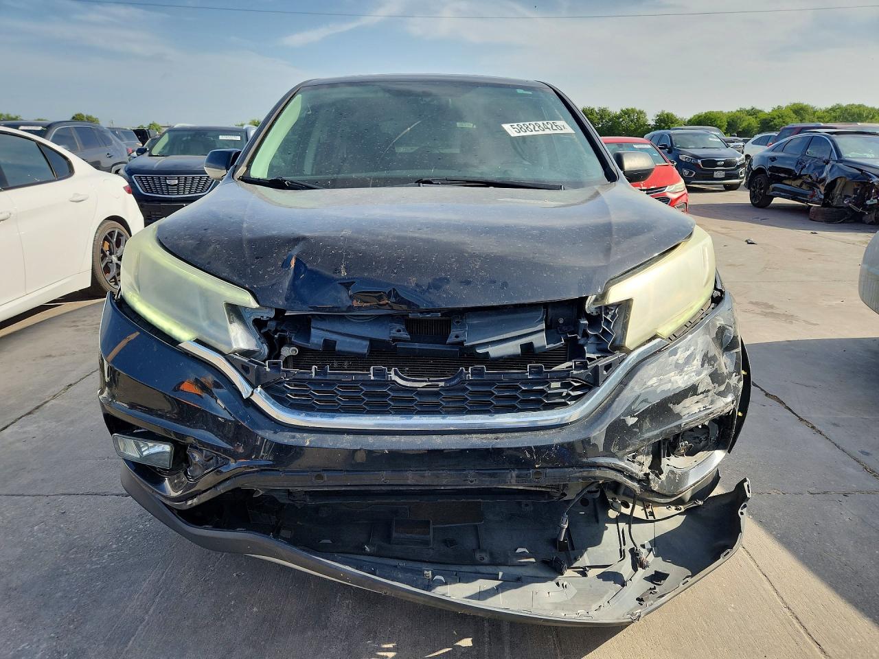 2015 Honda Cr-v Ex Black vin: 2HKRM3H51FH514139