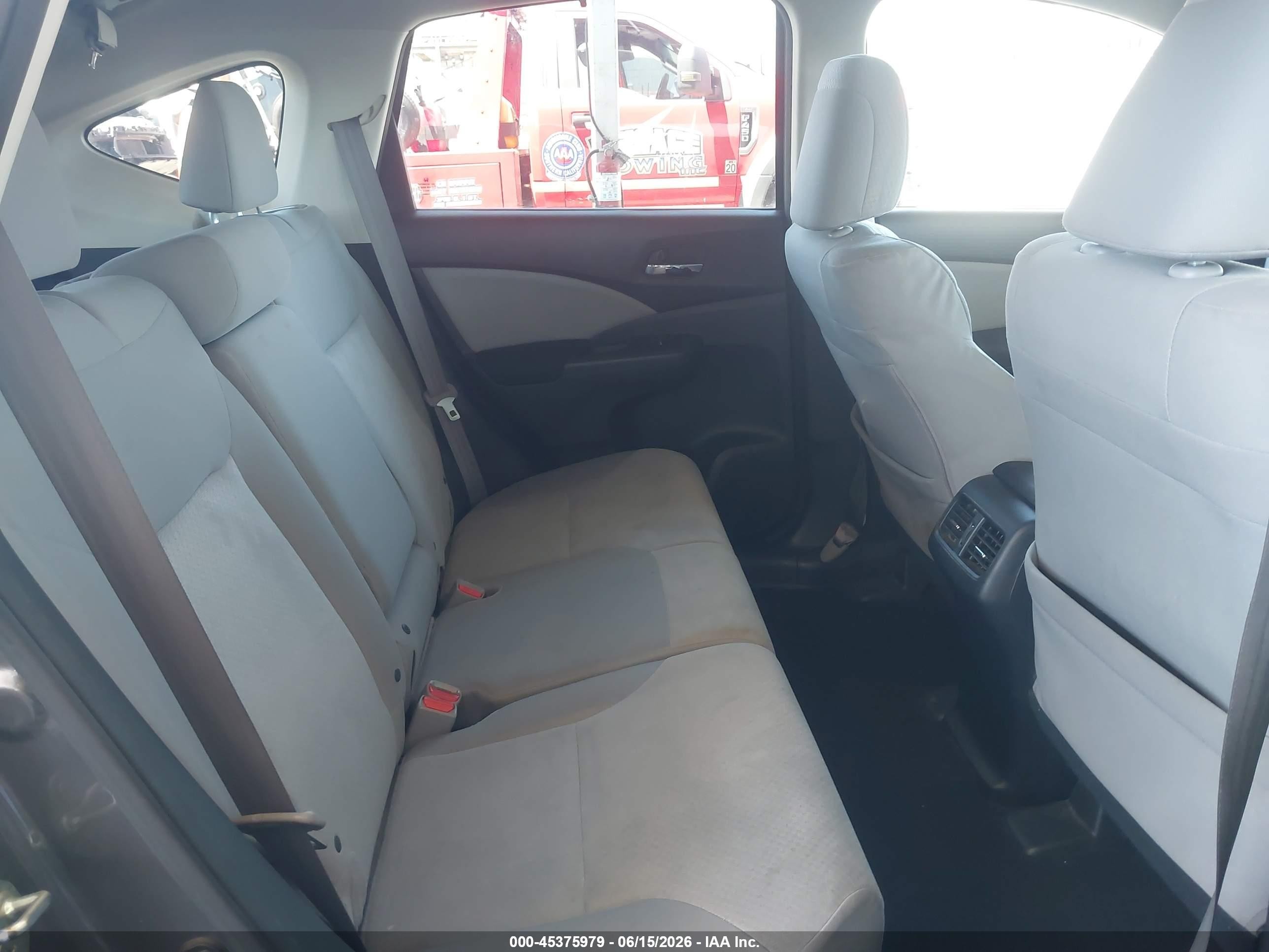 2015 Honda Cr-v Ex Gray vin: 2HKRM3H51FH526050