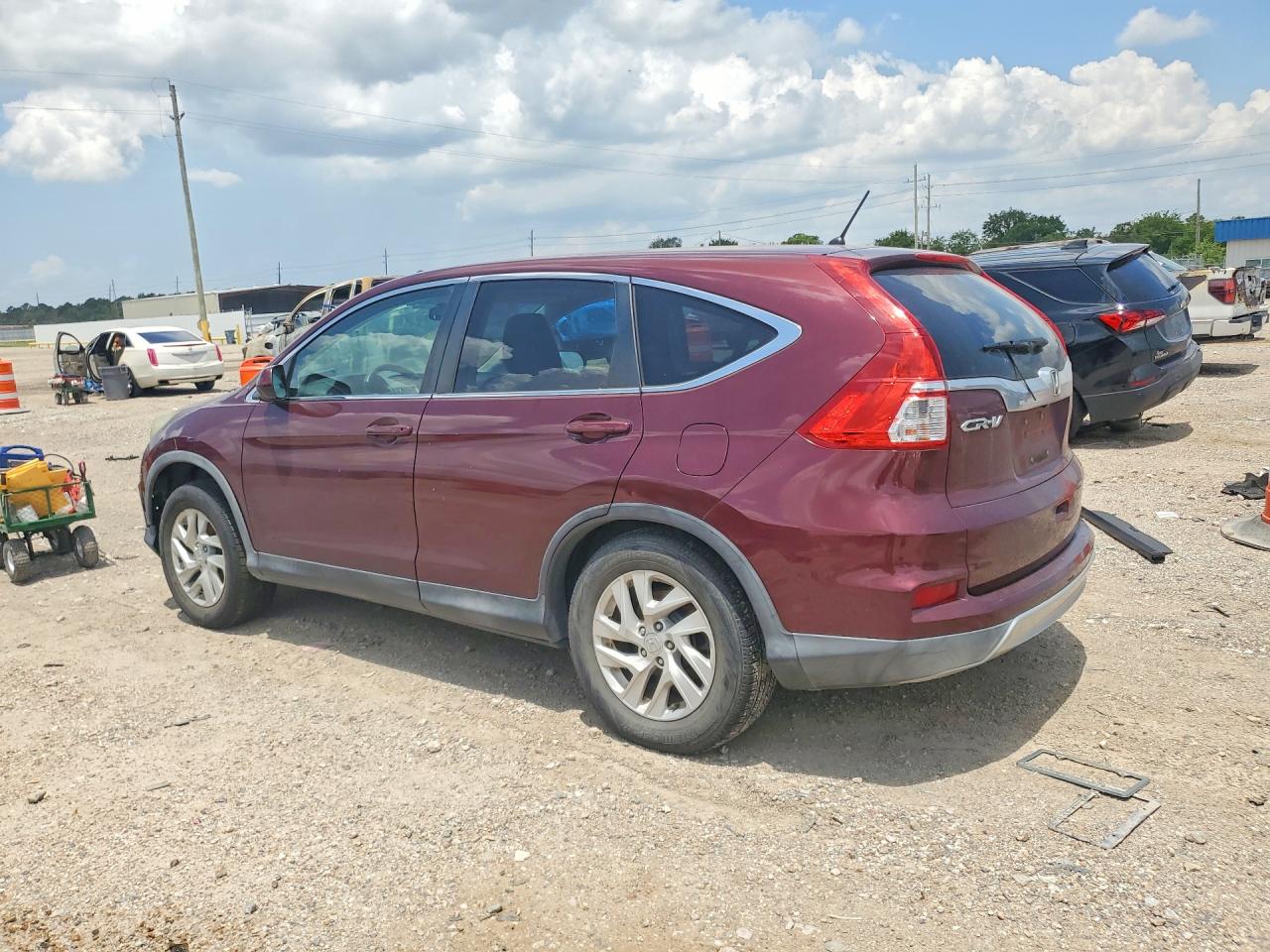 2015 Honda Cr-v Ex Бордовый vin: 2HKRM3H51FH549246