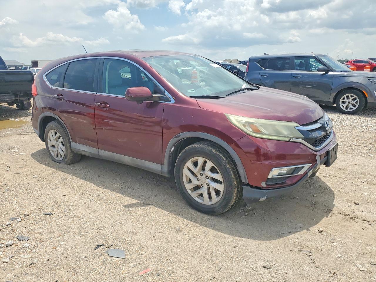 2015 Honda Cr-v Ex Бордовый vin: 2HKRM3H51FH549246