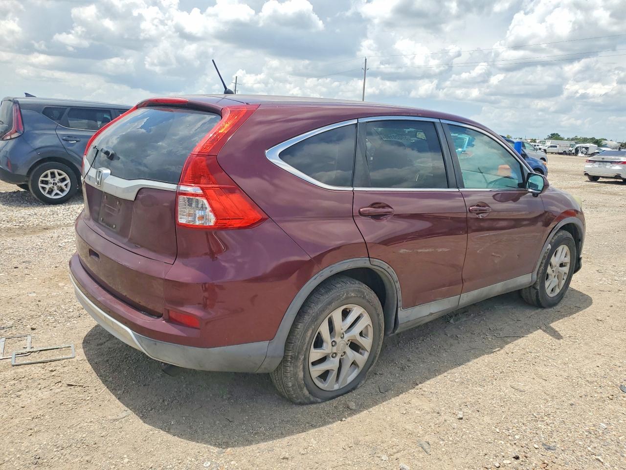 2015 Honda Cr-v Ex Бордовый vin: 2HKRM3H51FH549246