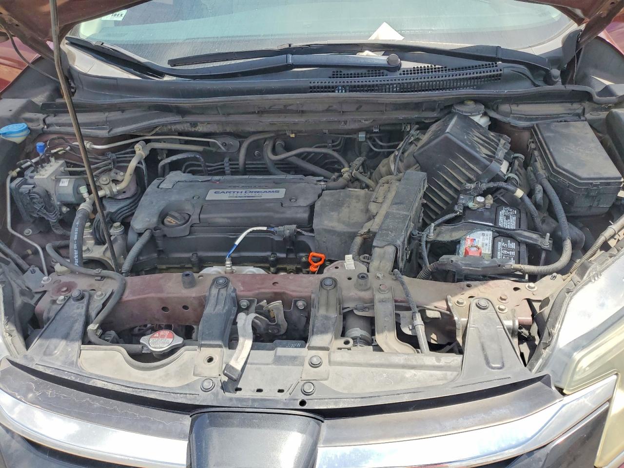 2015 Honda Cr-v Ex Бордовый vin: 2HKRM3H51FH549246