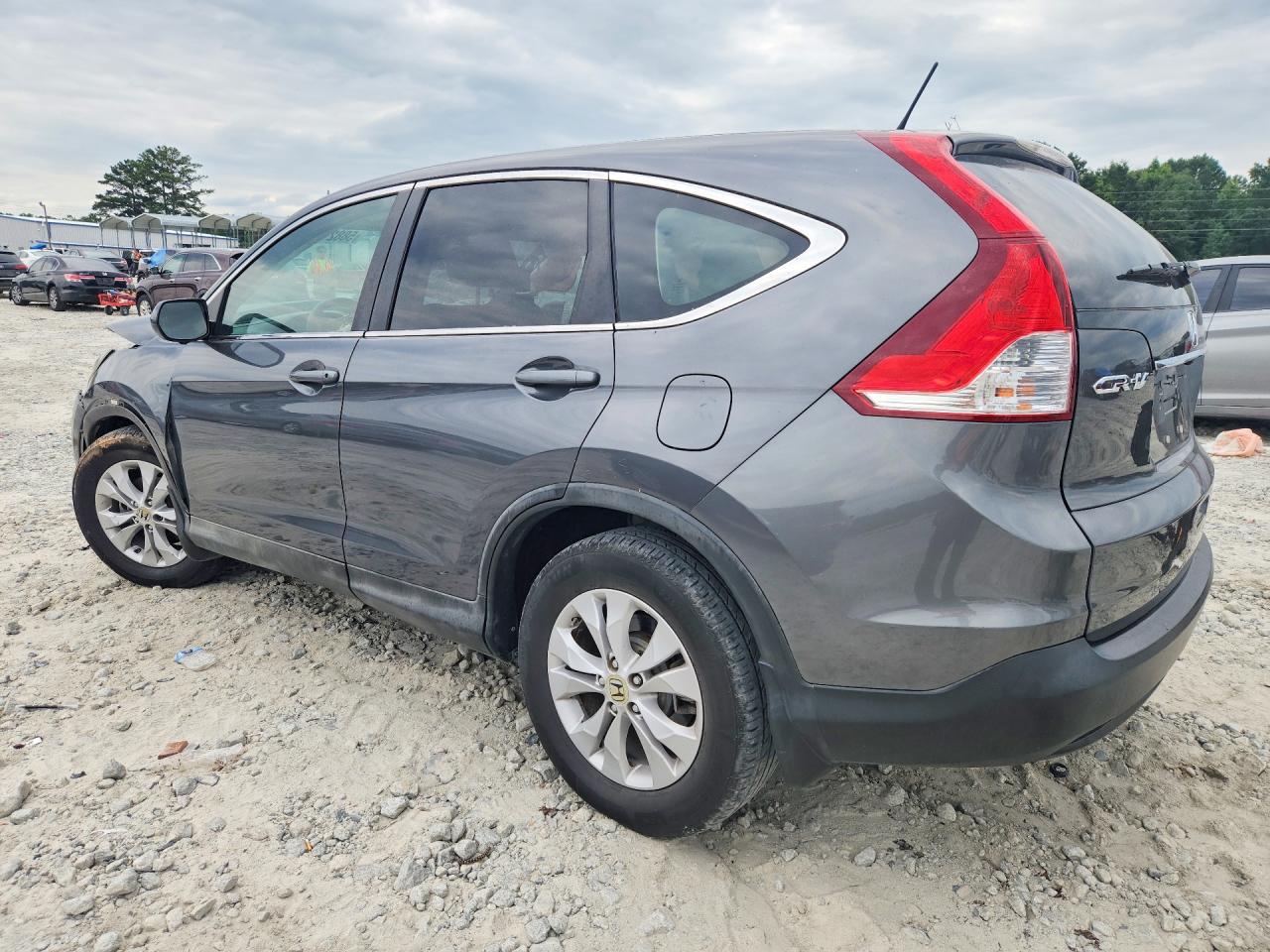 2013 Honda Cr-v Ex Gray vin: 2HKRM3H52DH507407