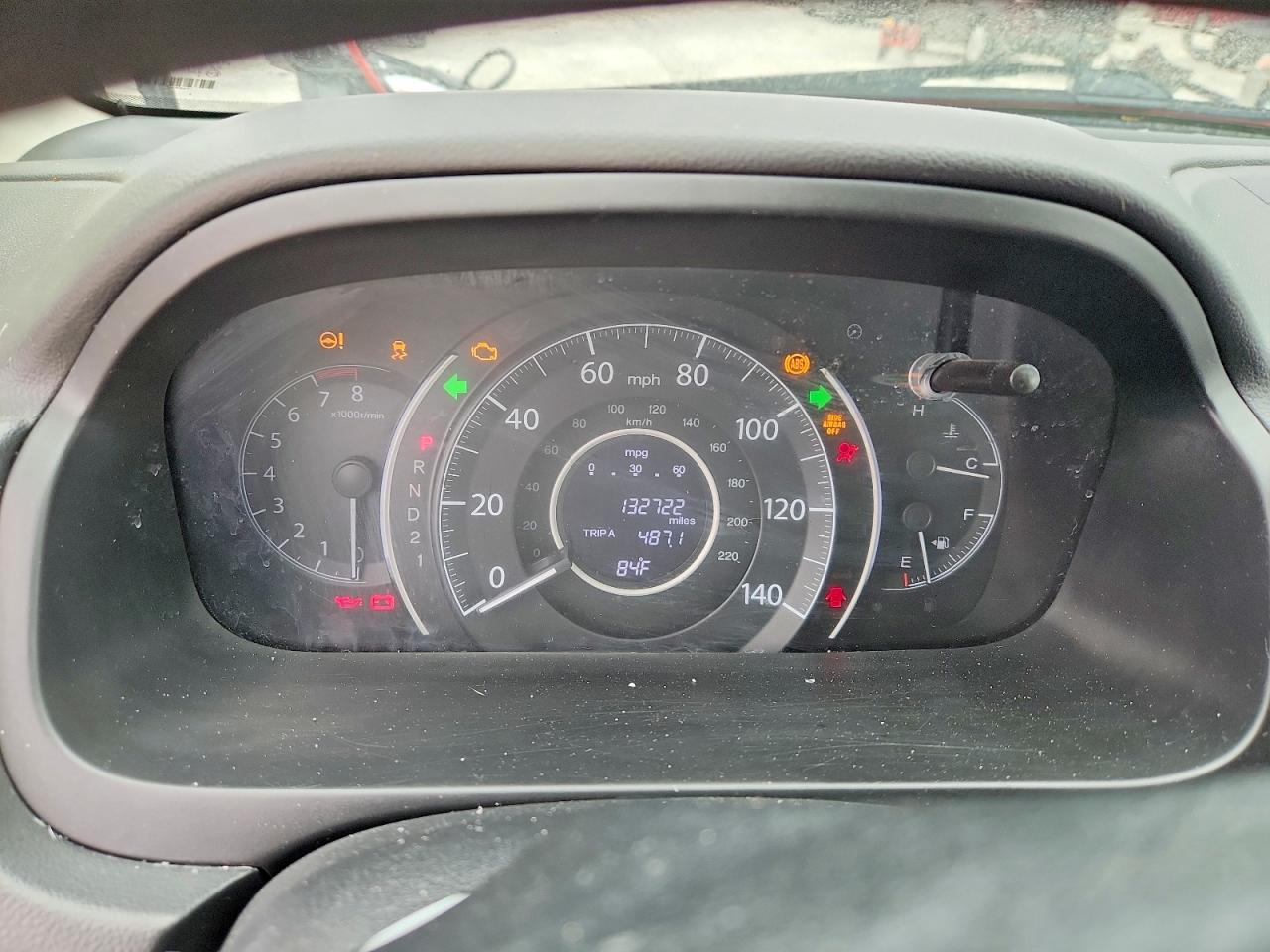 2013 Honda Cr-v Ex Gray vin: 2HKRM3H52DH507407