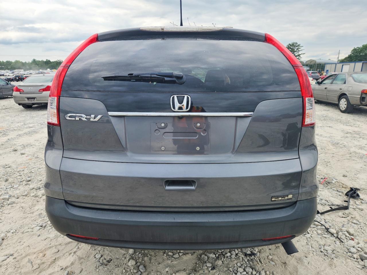 2013 Honda Cr-v Ex Gray vin: 2HKRM3H52DH507407