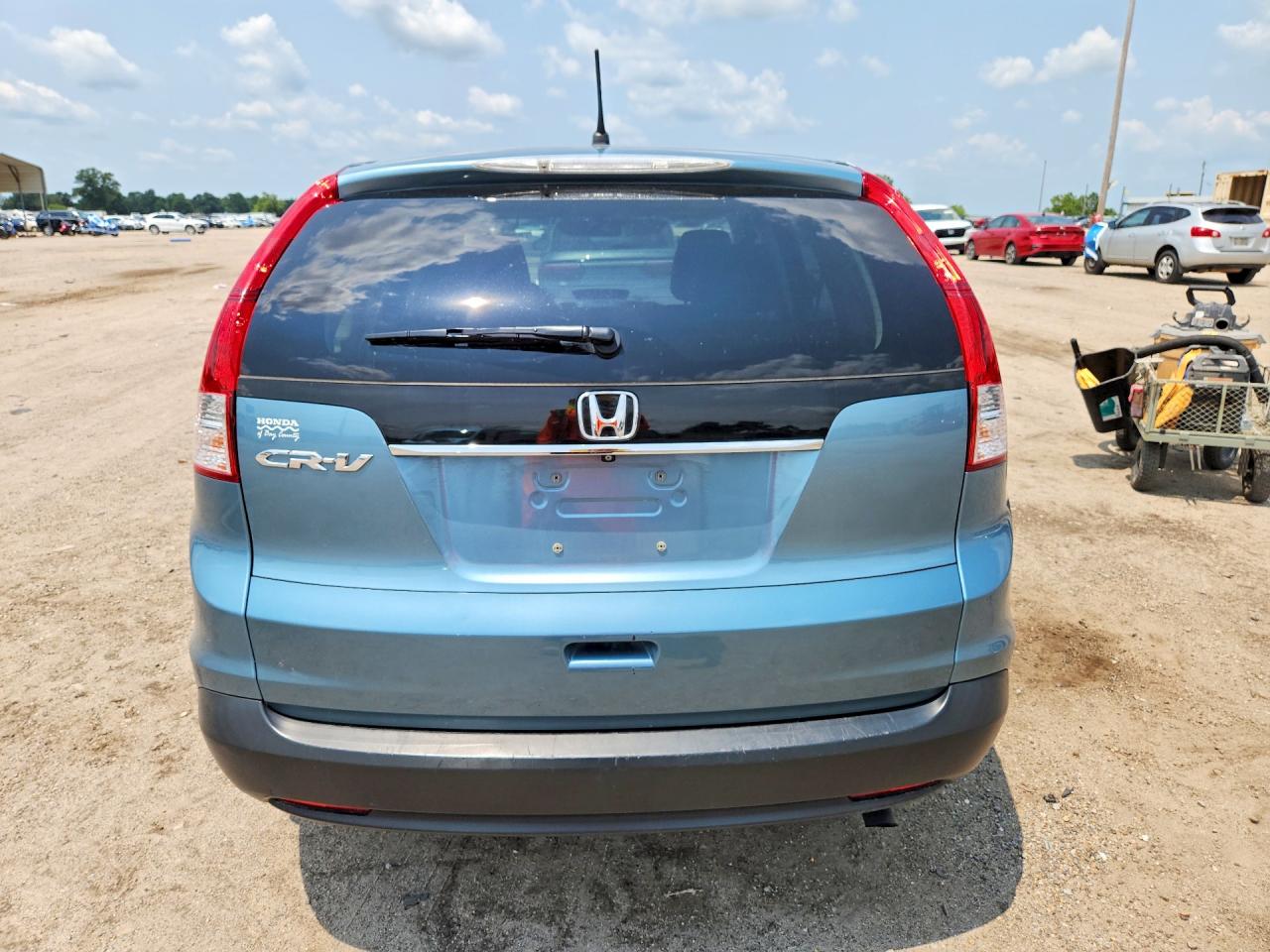 2014 Honda Cr-v Ex Blue vin: 2HKRM3H52EH515766