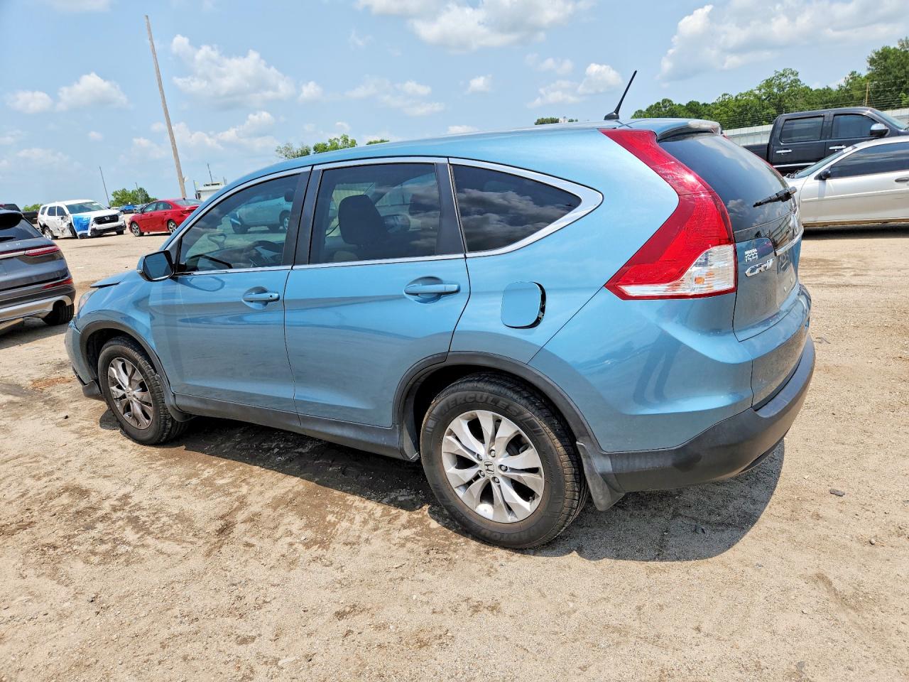 2014 Honda Cr-v Ex Blue vin: 2HKRM3H52EH515766