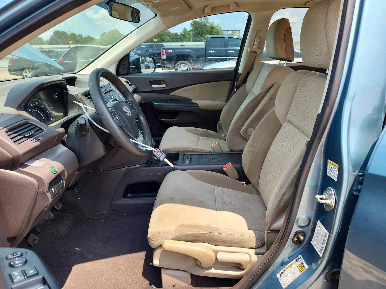 2014 Honda Cr-v Ex Blue vin: 2HKRM3H52EH515766