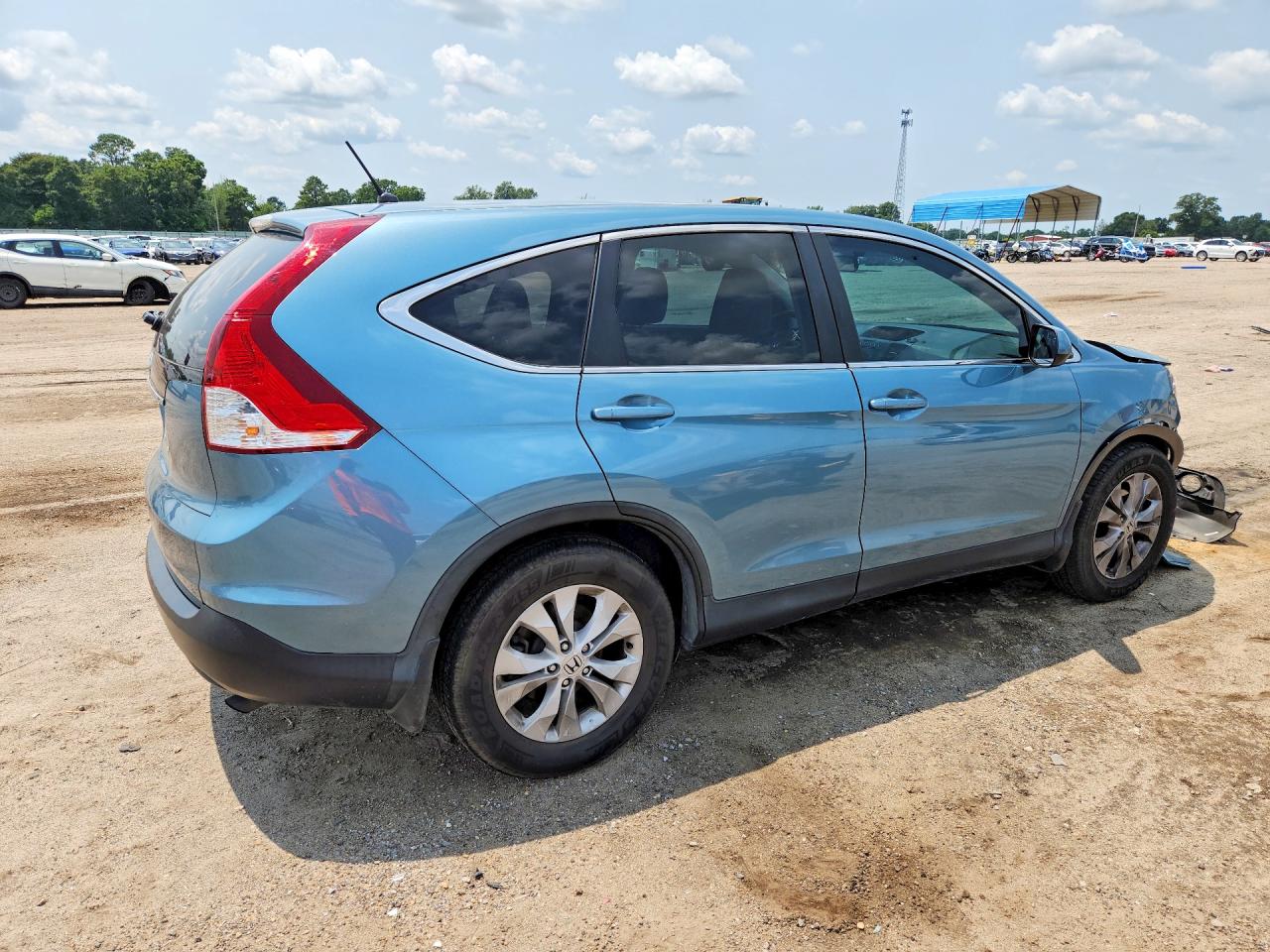 2014 Honda Cr-v Ex Blue vin: 2HKRM3H52EH515766