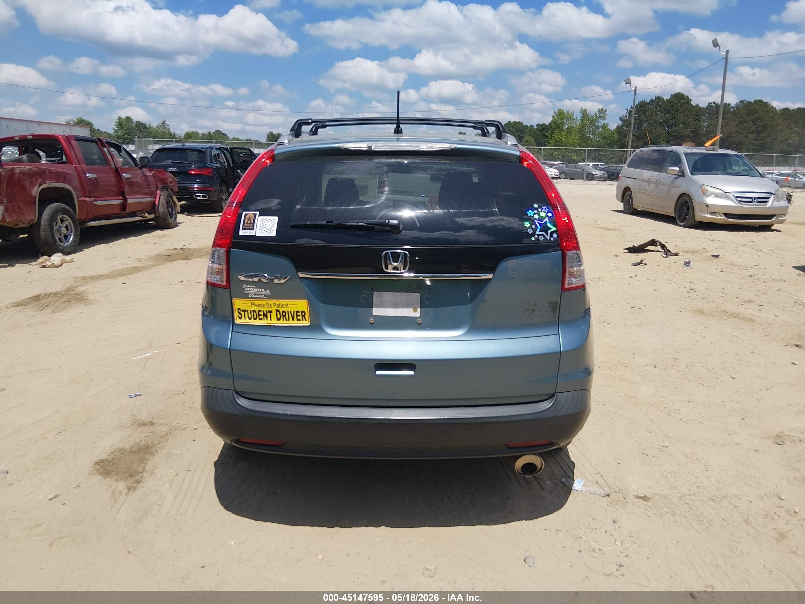 2014 Honda Cr-v Ex Teal vin: 2HKRM3H52EH562425