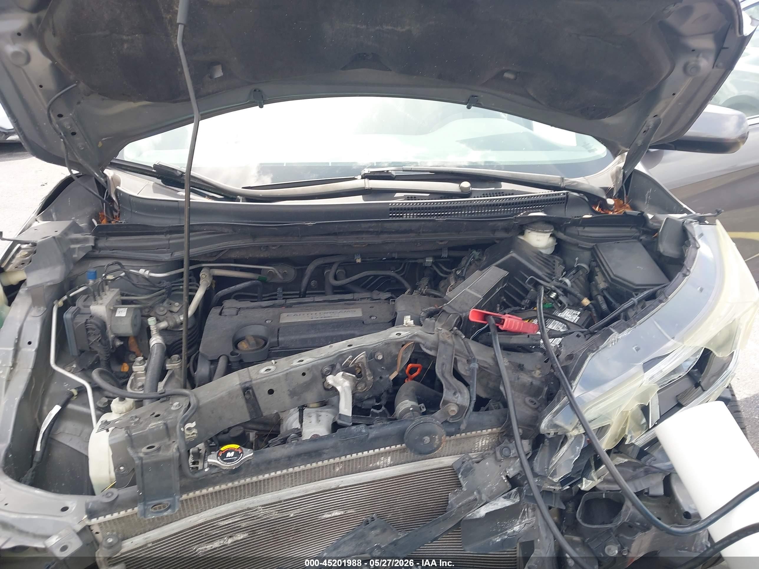 2015 Honda Cr-v Ex Серый vin: 2HKRM3H52FH523836