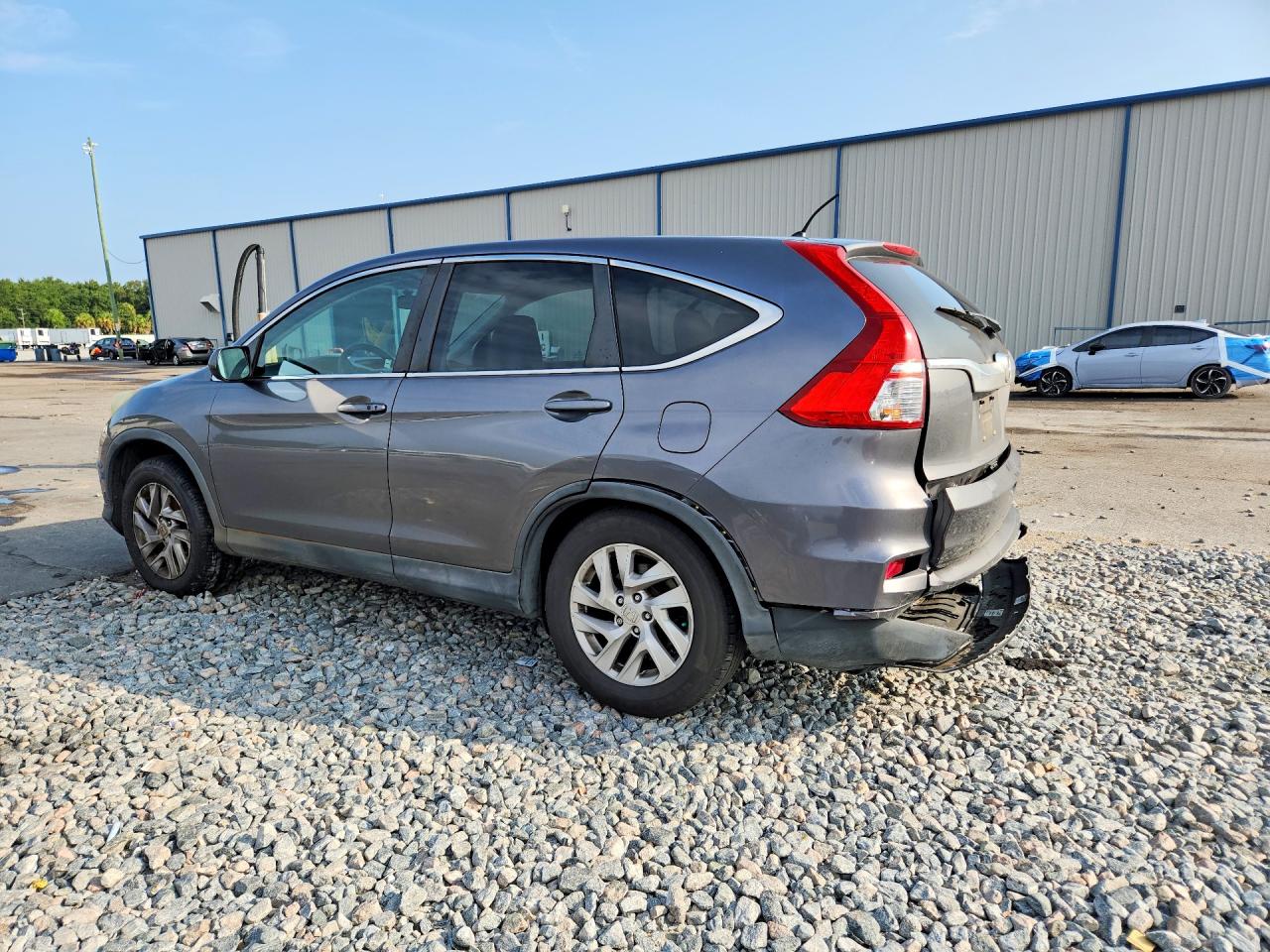 2015 Honda Cr-v Ex Gray vin: 2HKRM3H52FH526008