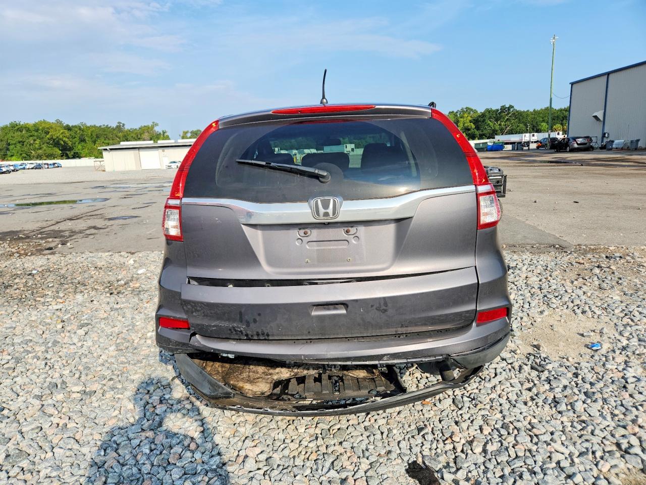 2015 Honda Cr-v Ex Gray vin: 2HKRM3H52FH526008