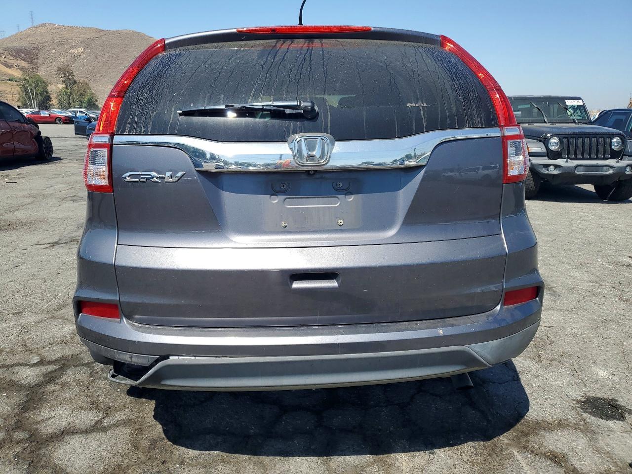 2015 Honda Cr-v Ex Gray vin: 2HKRM3H52FH532133