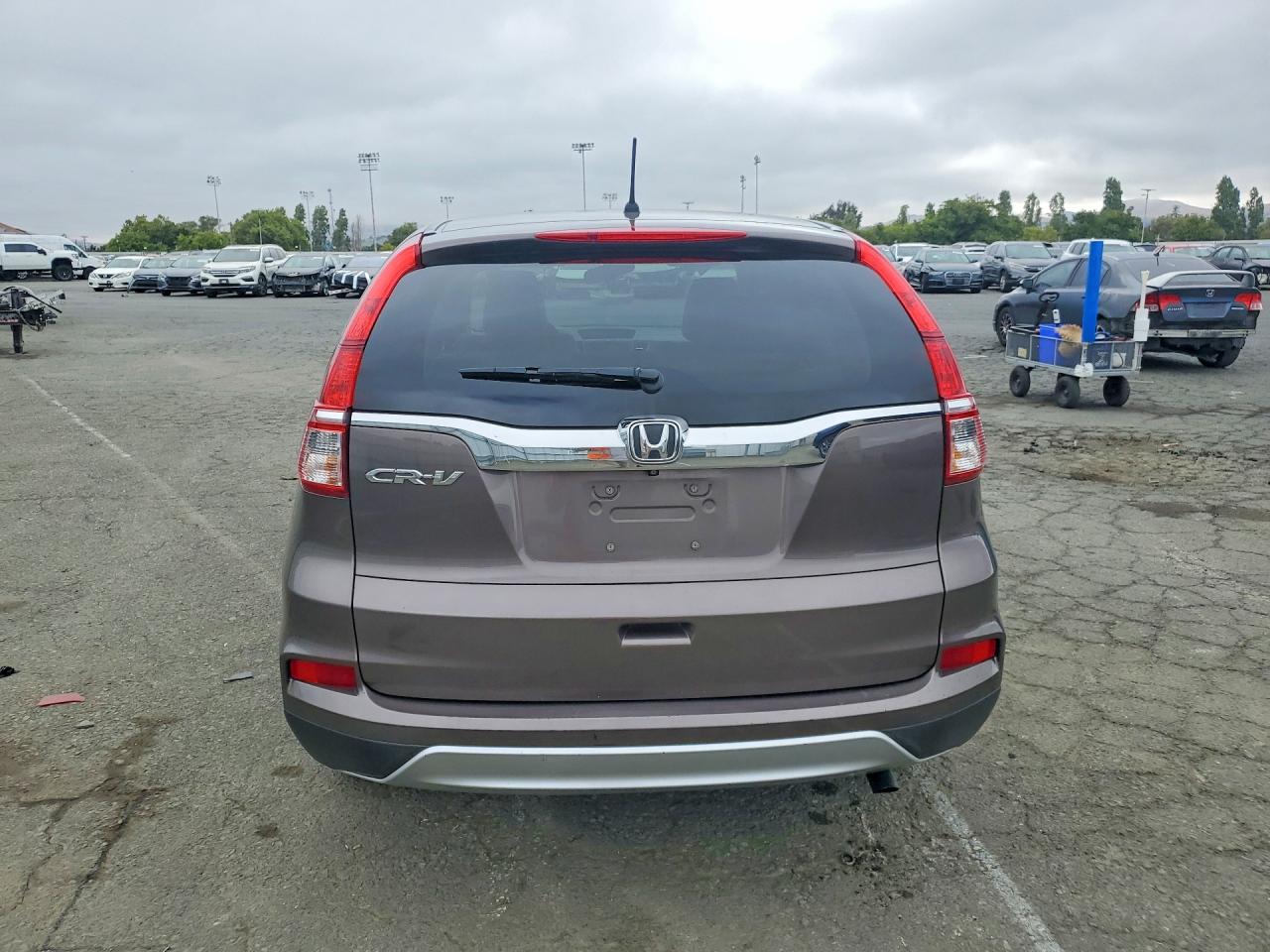 2015 Honda Cr-v Ex Brown vin: 2HKRM3H52FH533847