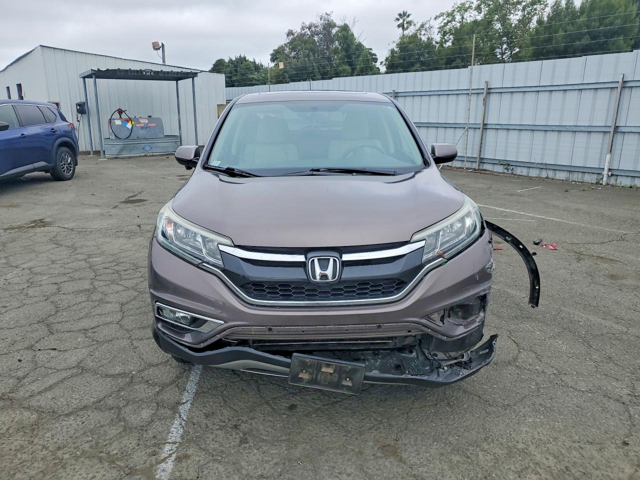 2015 Honda Cr-v Ex Brown vin: 2HKRM3H52FH533847