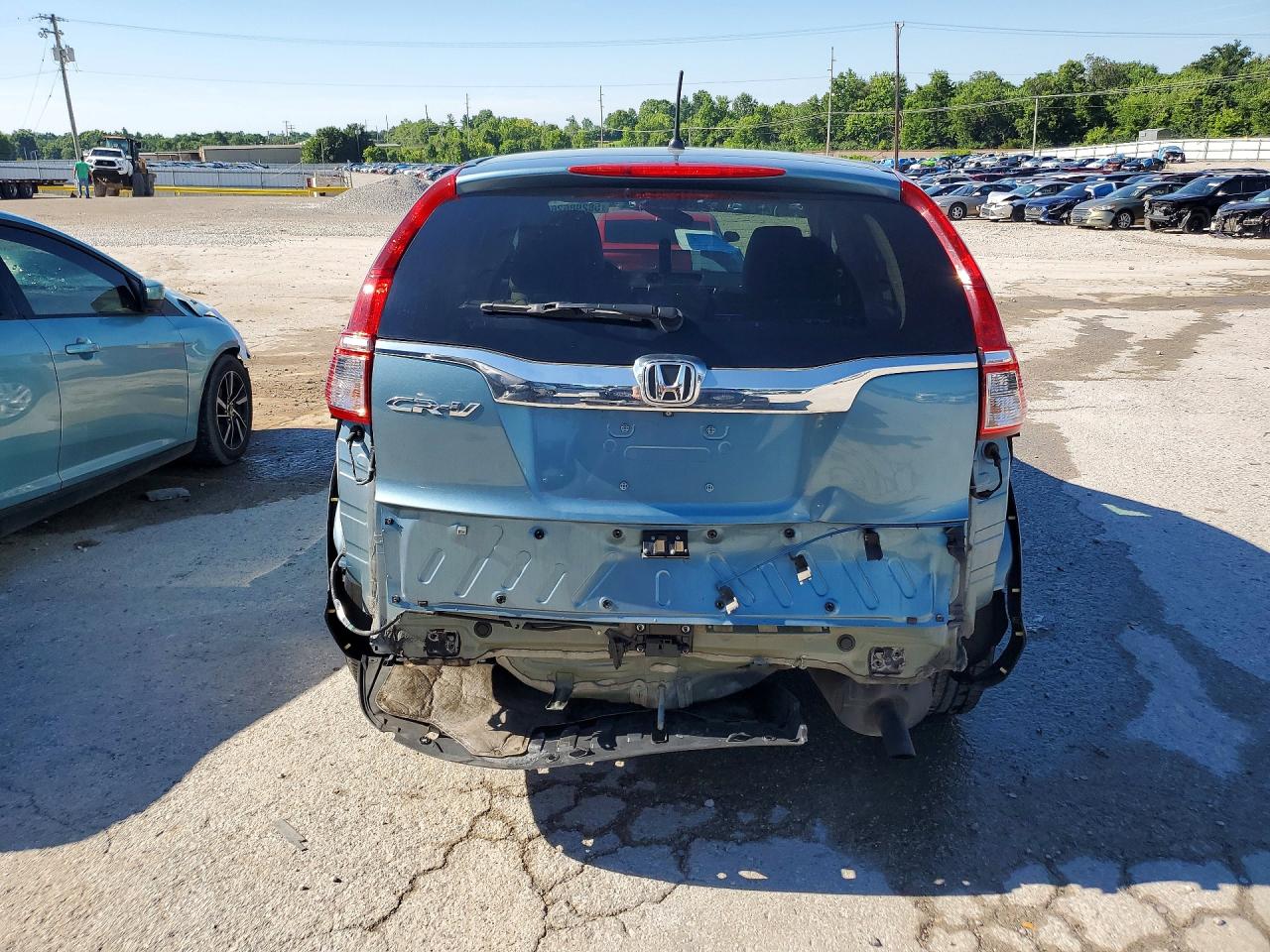 2015 Honda Cr-v Ex Teal vin: 2HKRM3H52FH547766
