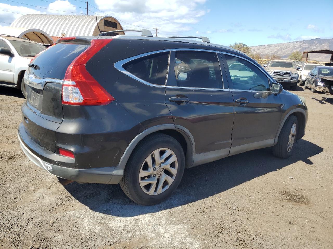 2015 Honda Cr-v Ex Black vin: 2HKRM3H52FH545643