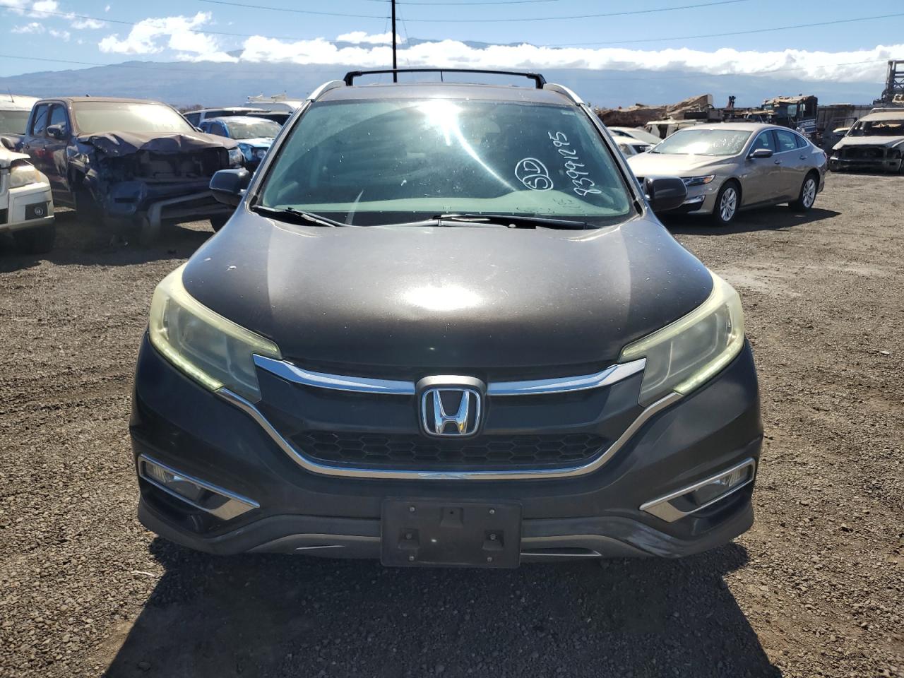 2015 Honda Cr-v Ex Black vin: 2HKRM3H52FH545643
