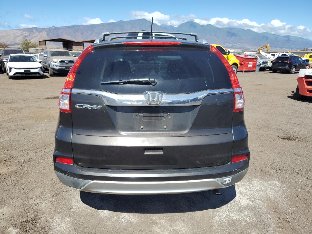 2015 Honda Cr-v Ex Black vin: 2HKRM3H52FH545643