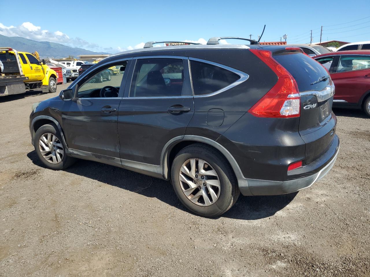 2015 Honda Cr-v Ex Black vin: 2HKRM3H52FH545643