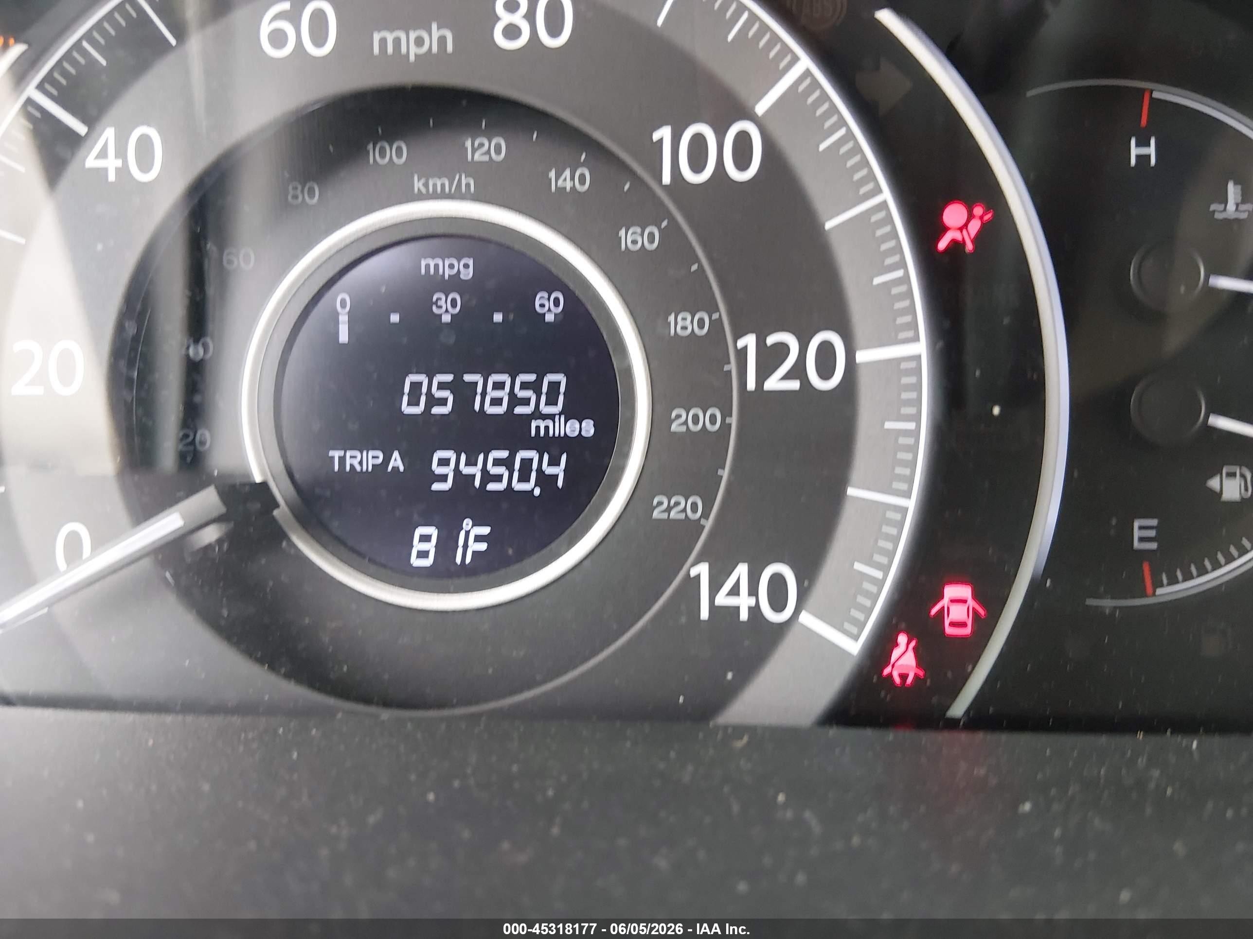 2015 Honda Cr-v Ex Blue vin: 2HKRM3H52FH556433