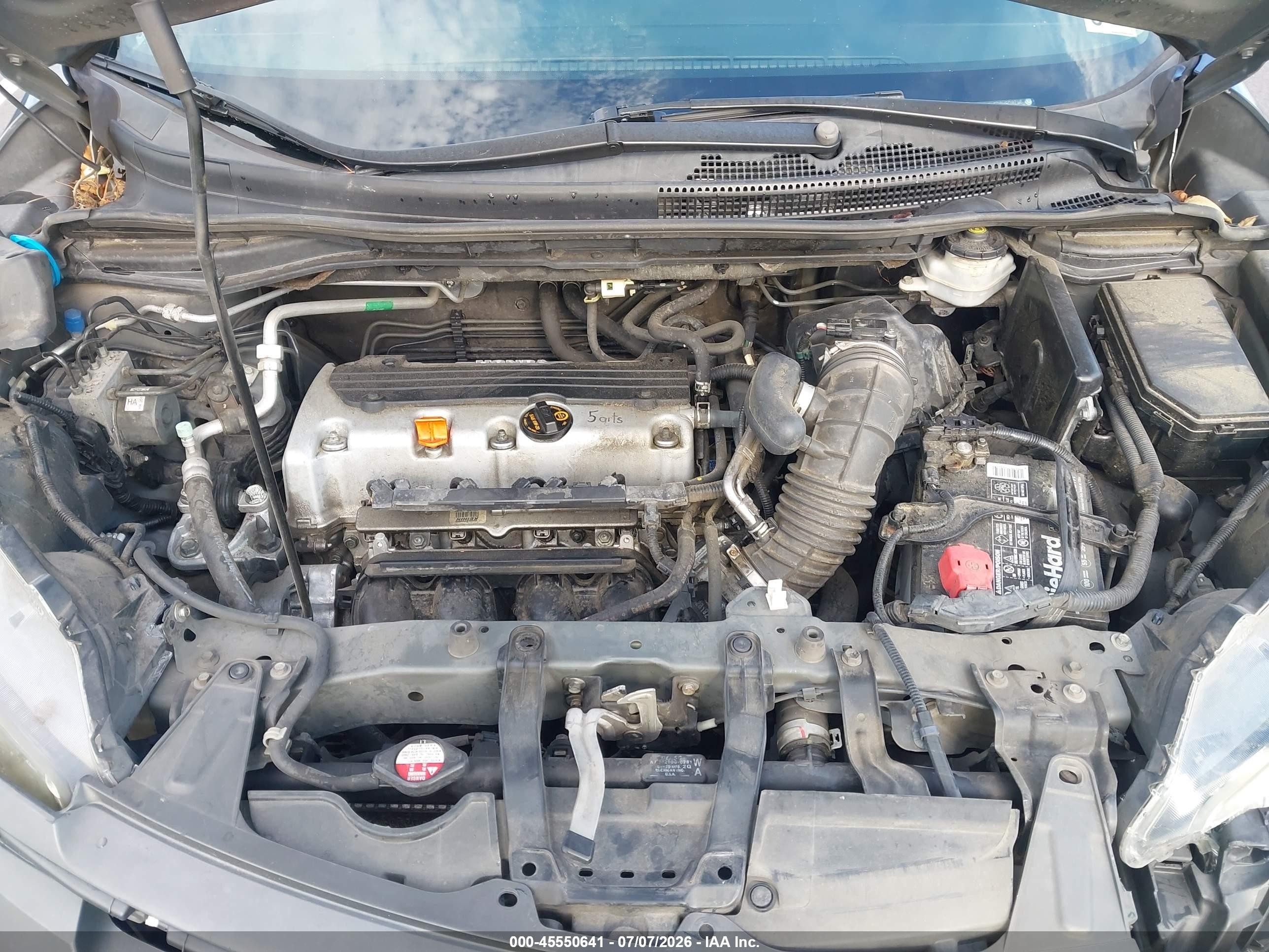 2013 Honda Cr-v Ex Gray vin: 2HKRM3H53DH509246