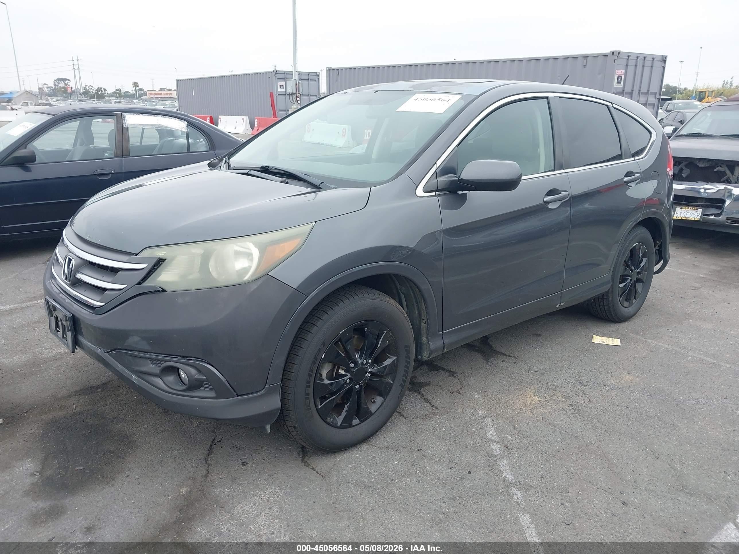 2013 Honda Cr-v Ex Gray vin: 2HKRM3H53DH510929