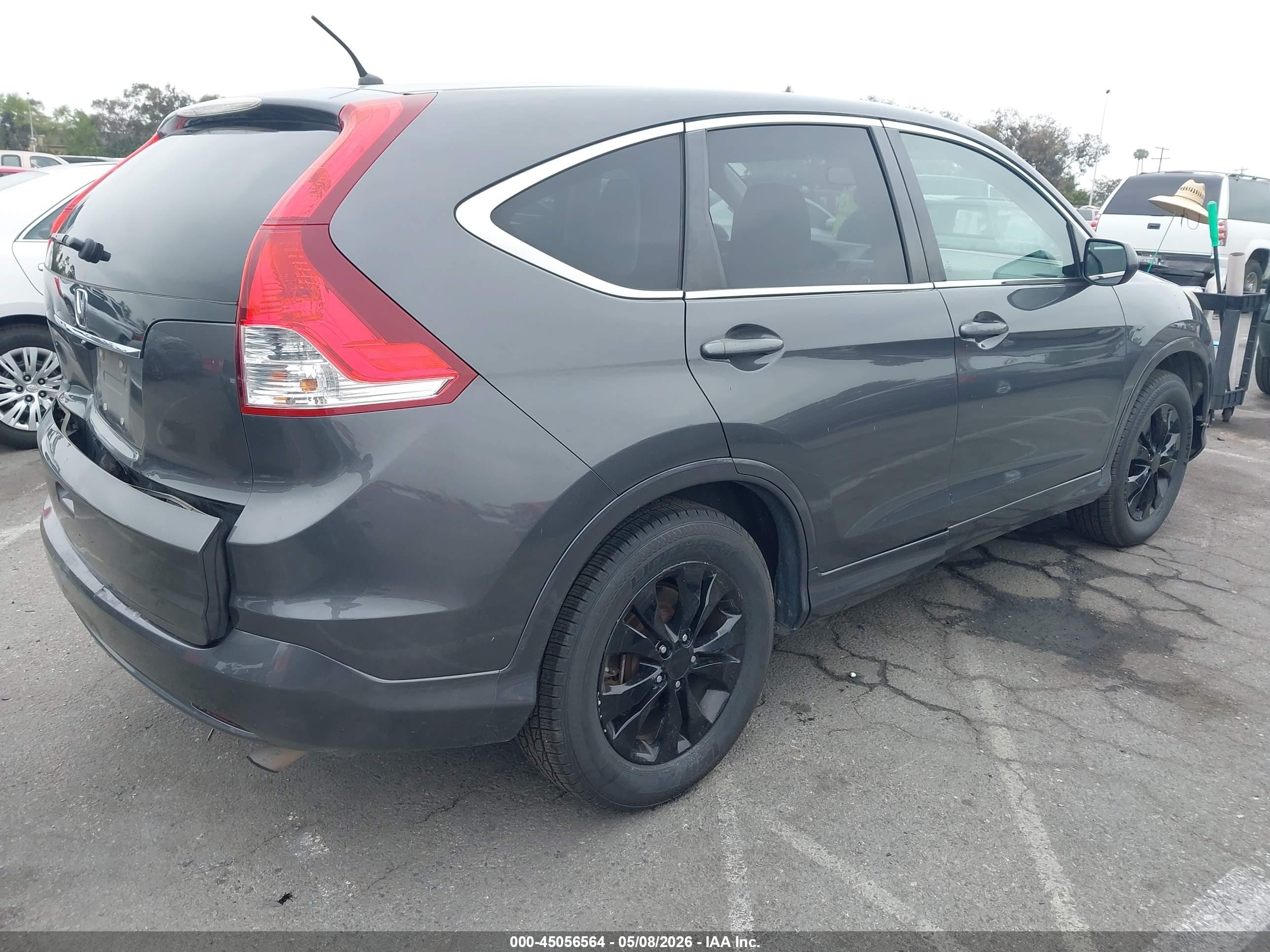 2013 Honda Cr-v Ex Gray vin: 2HKRM3H53DH510929