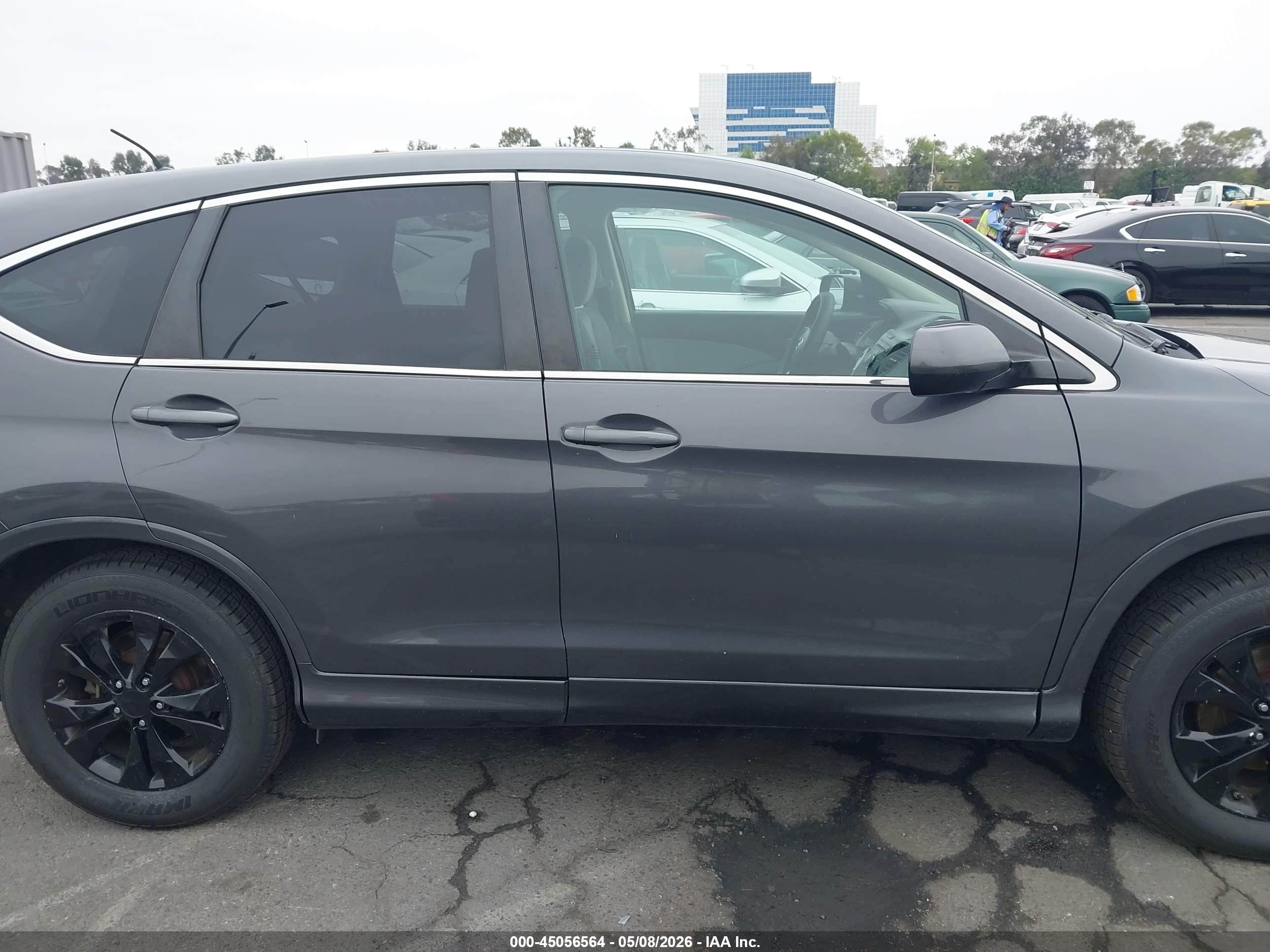2013 Honda Cr-v Ex Gray vin: 2HKRM3H53DH510929