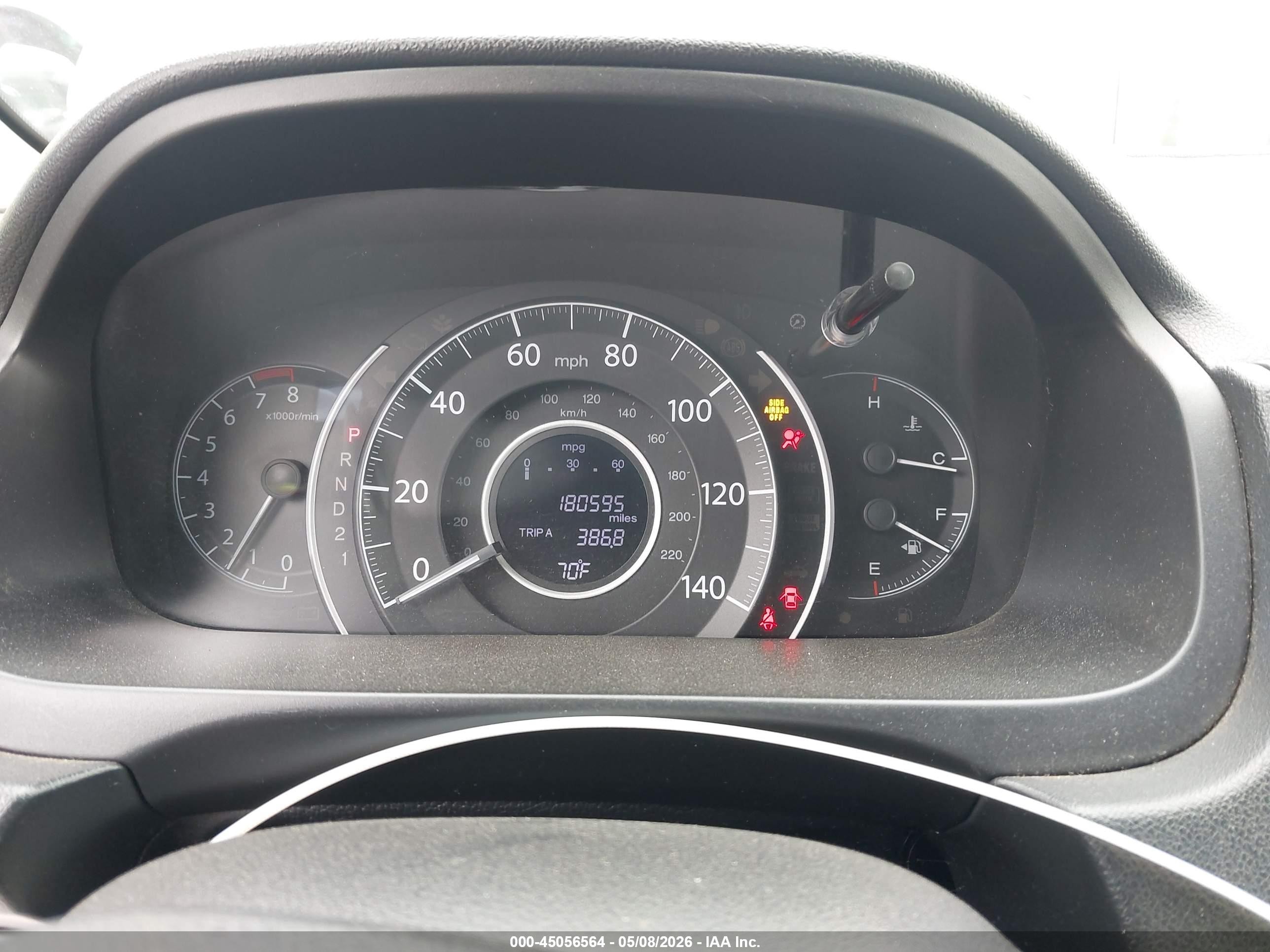 2013 Honda Cr-v Ex Gray vin: 2HKRM3H53DH510929