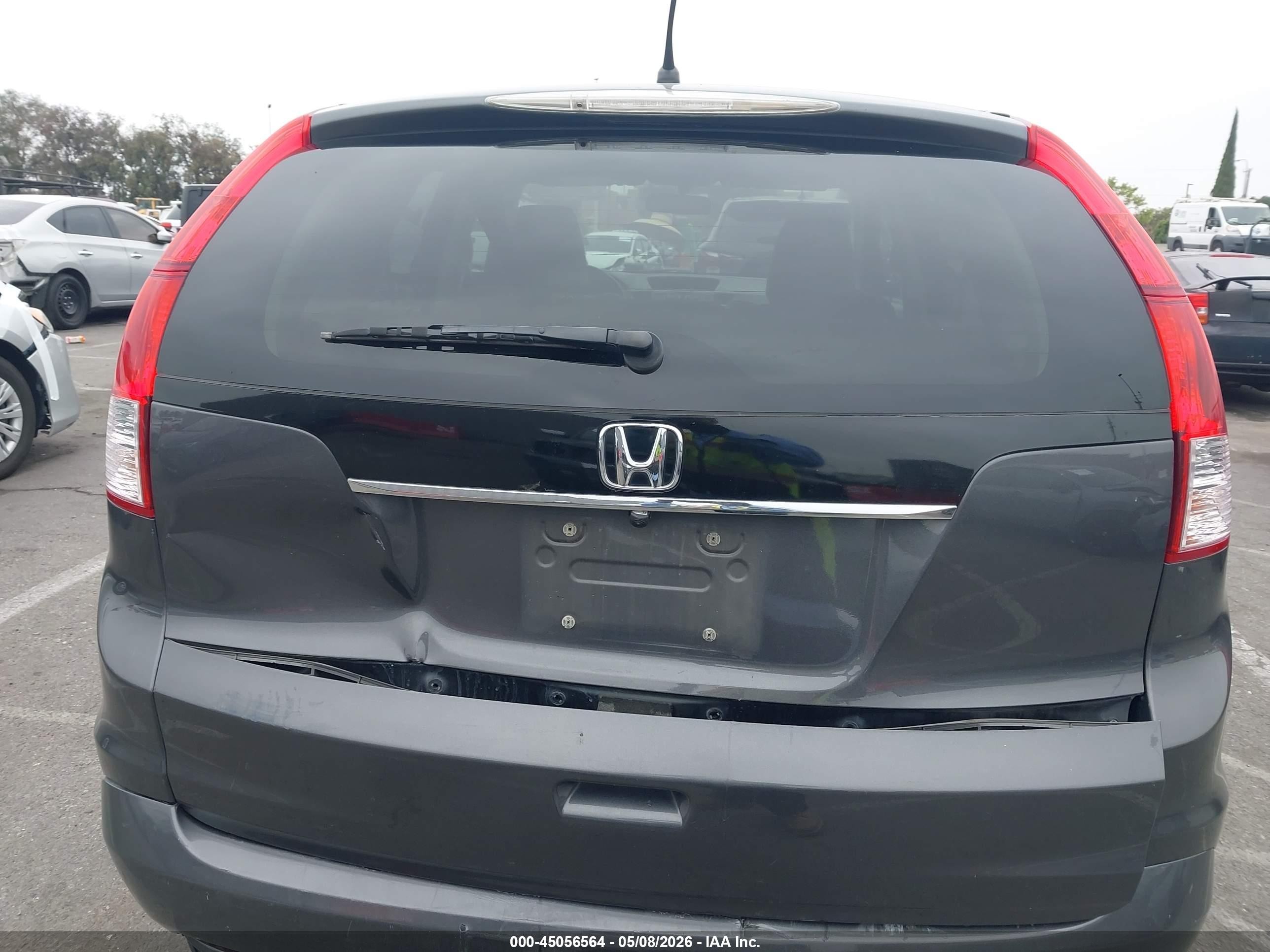 2013 Honda Cr-v Ex Gray vin: 2HKRM3H53DH510929