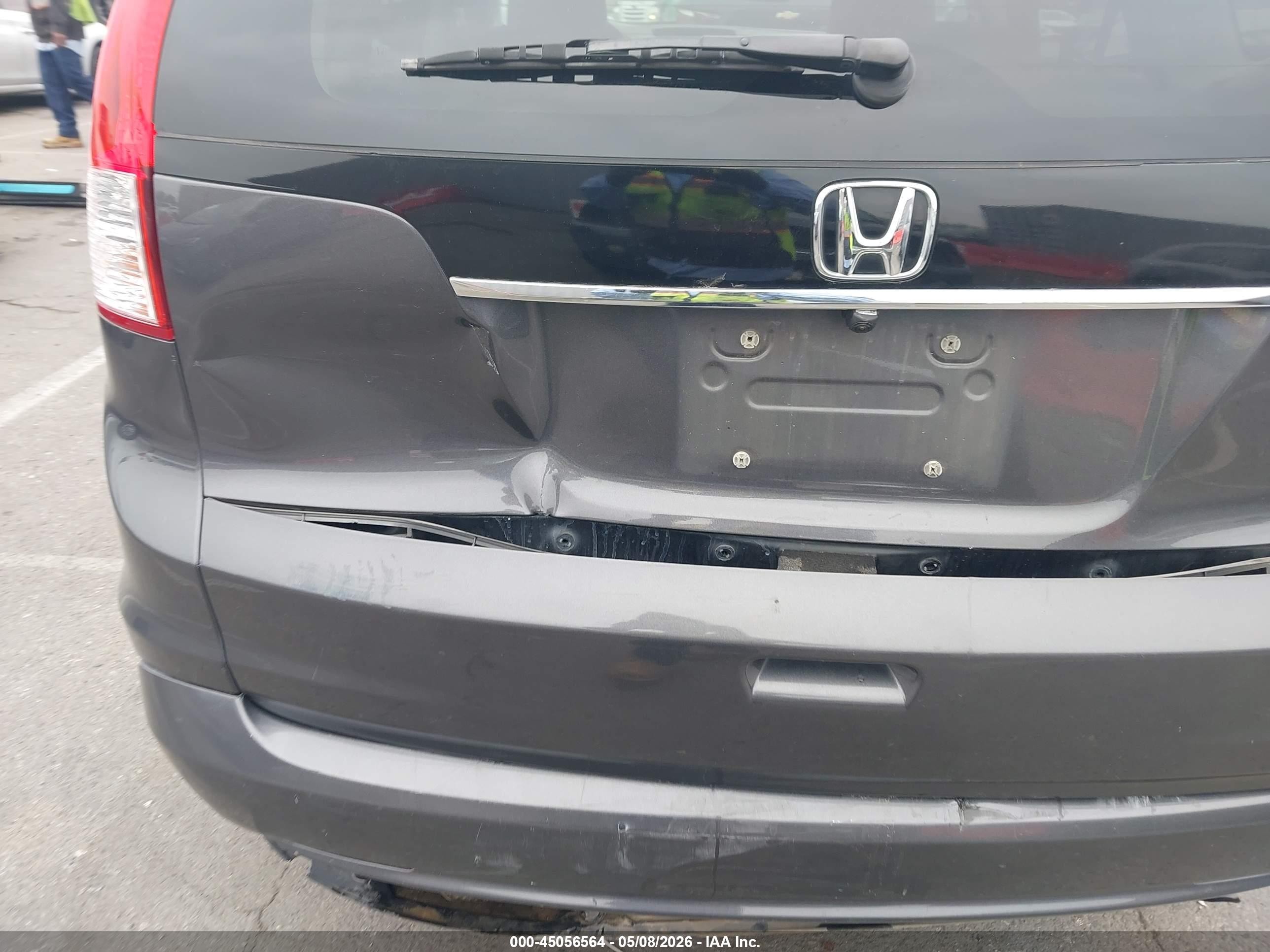 2013 Honda Cr-v Ex Gray vin: 2HKRM3H53DH510929
