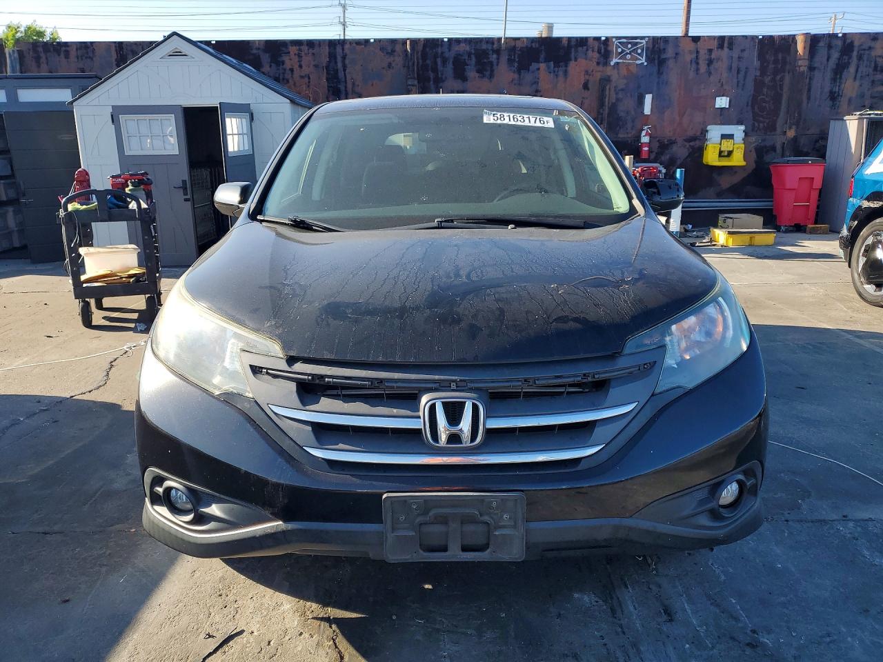 2013 Honda Cr-v Ex Black vin: 2HKRM3H53DH512390