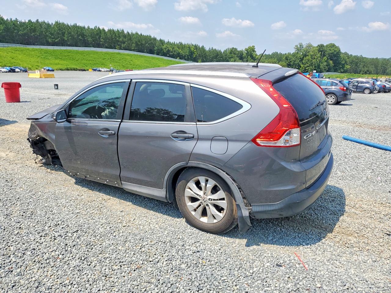 2014 Honda Cr-v Ex Gray vin: 2HKRM3H53EH500841