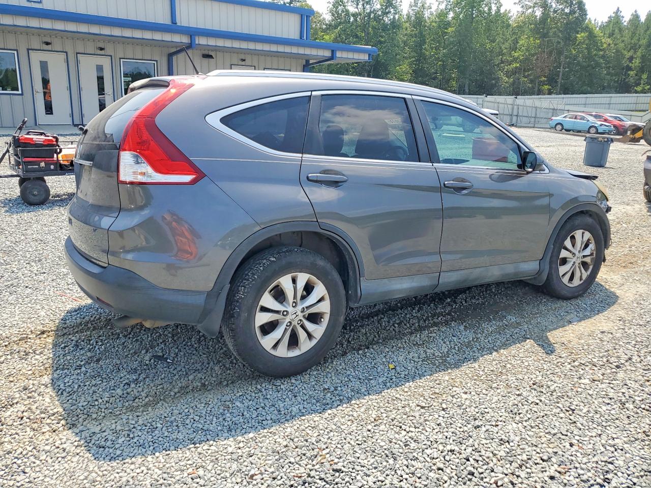 2014 Honda Cr-v Ex Gray vin: 2HKRM3H53EH500841