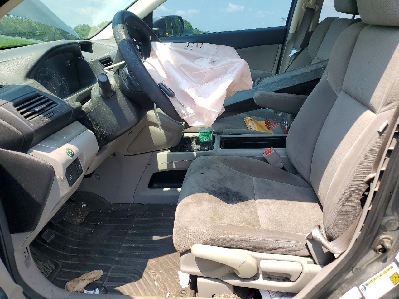 2014 Honda Cr-v Ex Gray vin: 2HKRM3H53EH500841