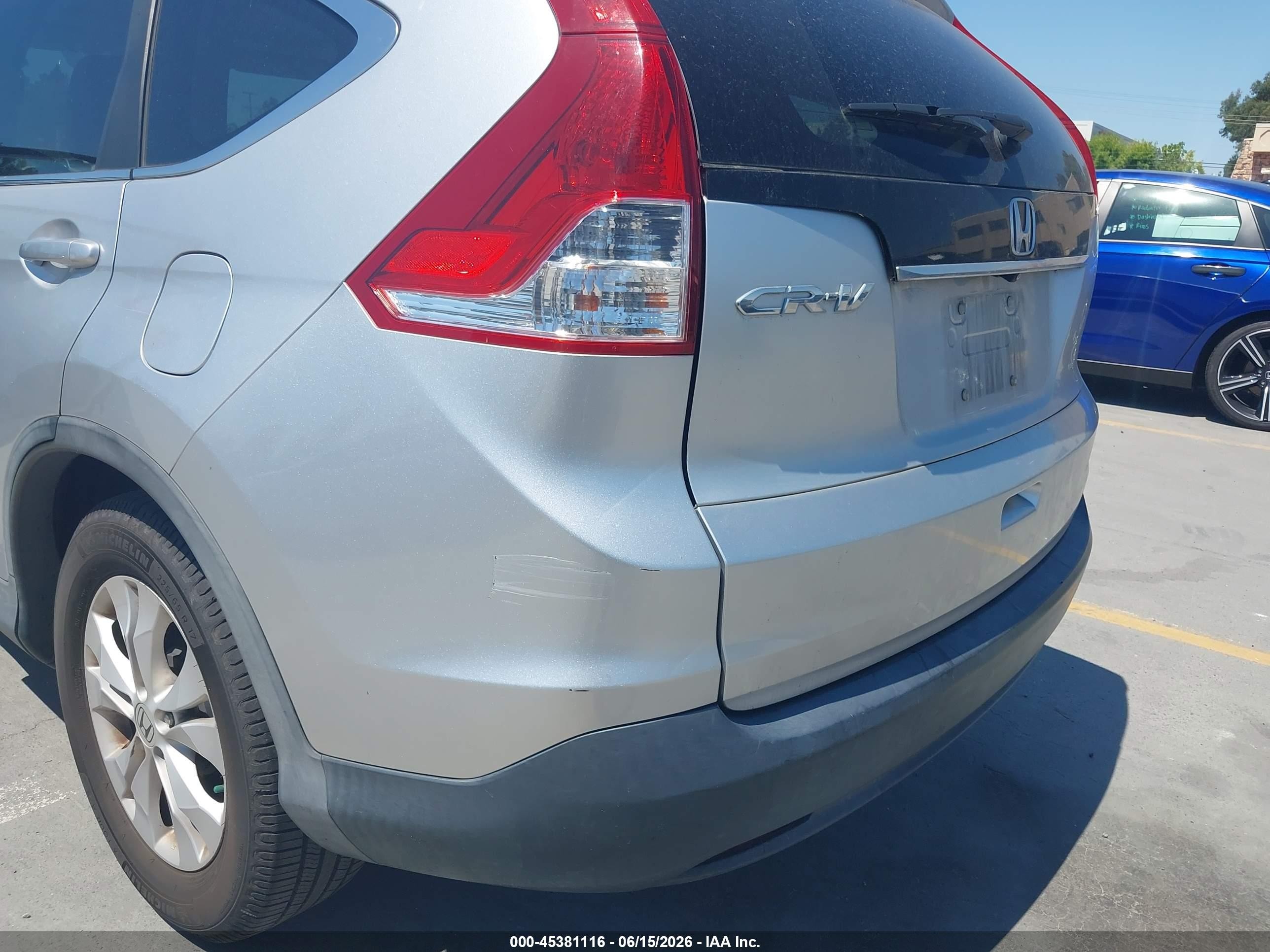 2014 Honda Cr-v Ex Silver vin: 2HKRM3H53EH501133