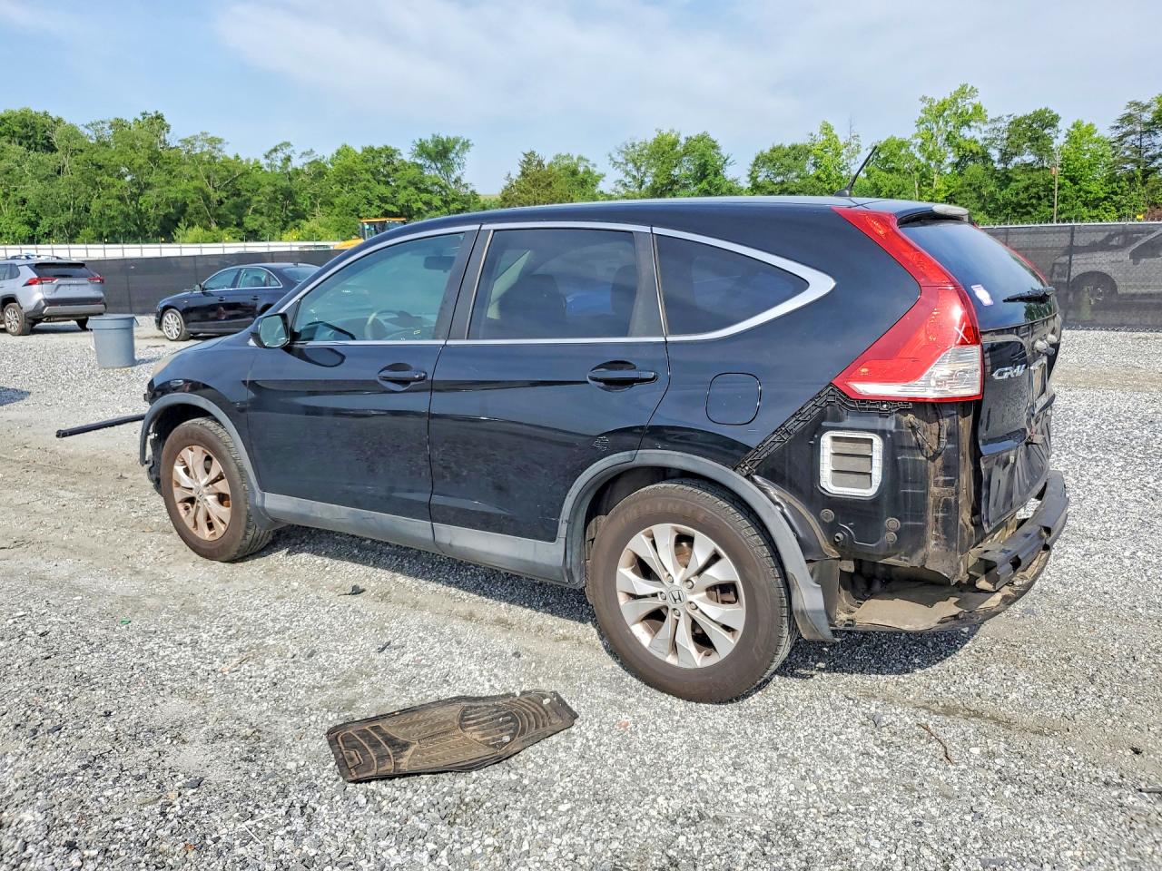 2014 Honda Cr-v Ex Black vin: 2HKRM3H53EH544483