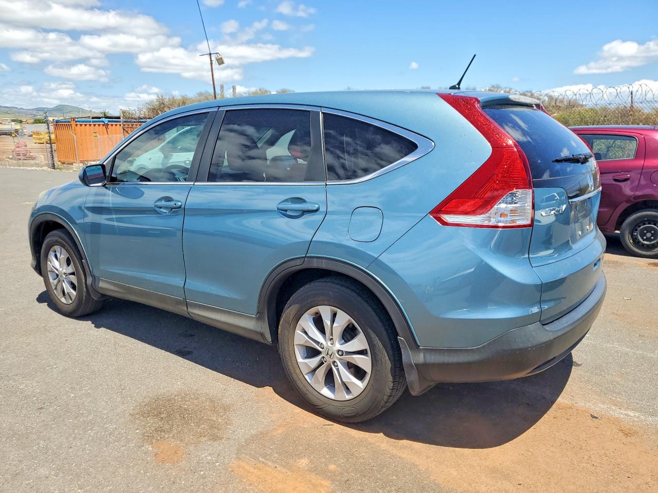 2014 Honda Cr-v Ex Бирюзовый vin: 2HKRM3H53EH550106