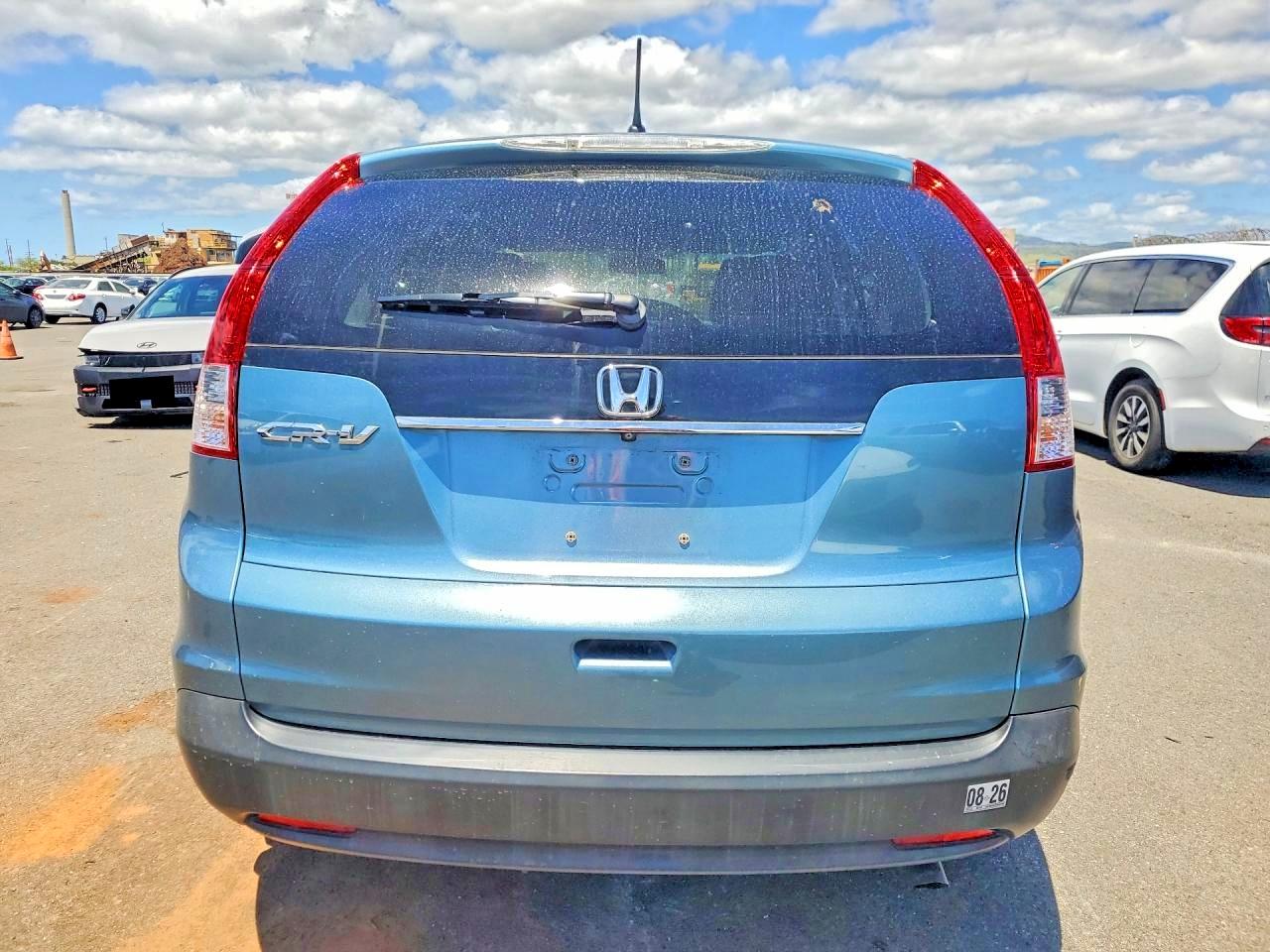 2014 Honda Cr-v Ex Бирюзовый vin: 2HKRM3H53EH550106