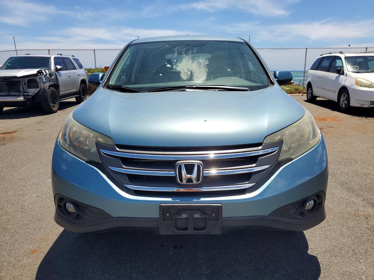 2014 Honda Cr-v Ex Бирюзовый vin: 2HKRM3H53EH550106