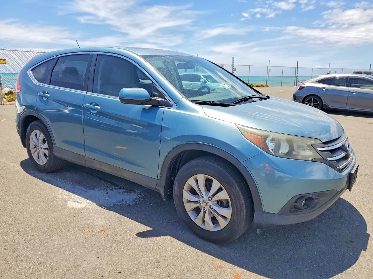 2014 Honda Cr-v Ex Бирюзовый vin: 2HKRM3H53EH550106