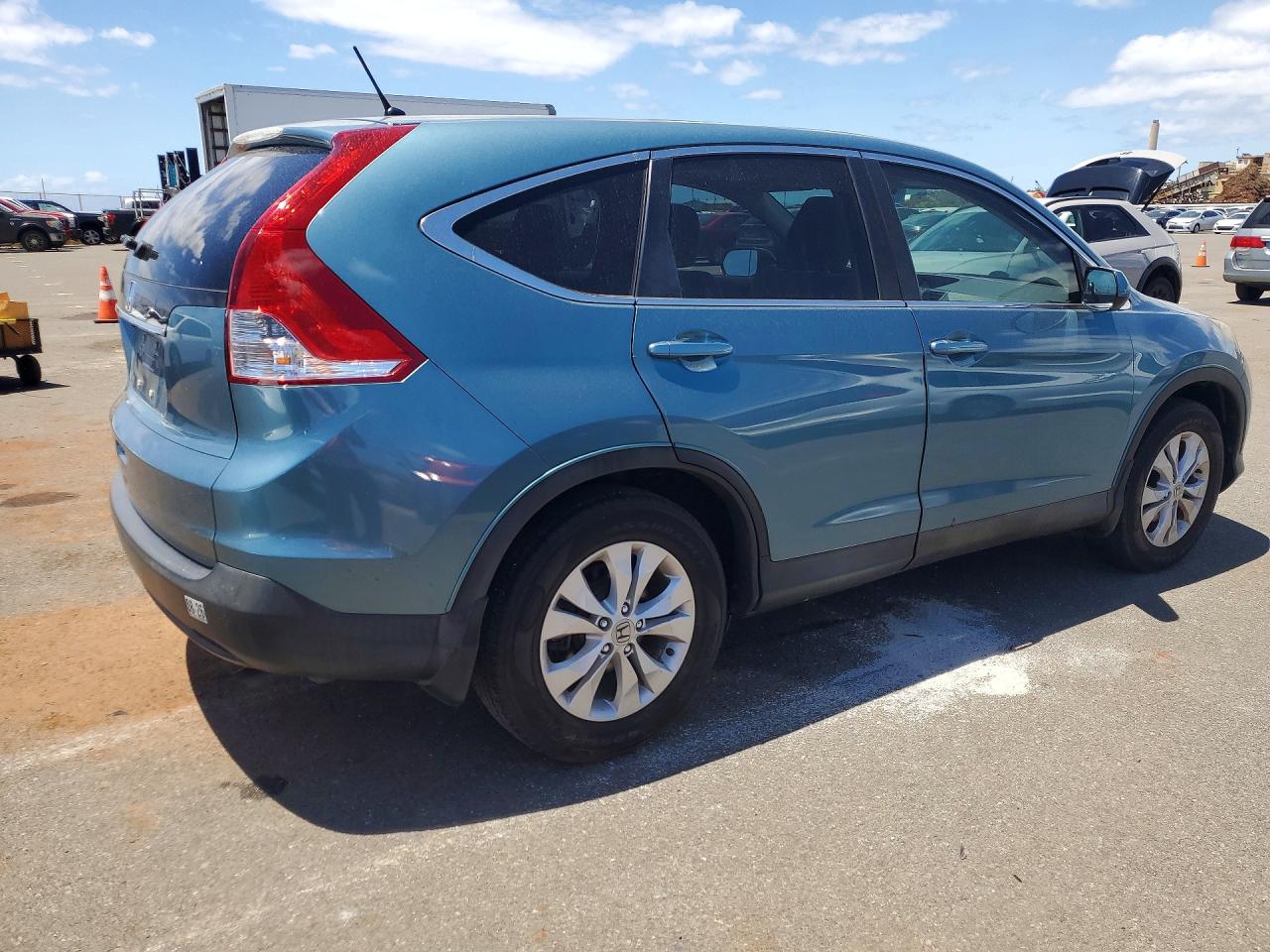 2014 Honda Cr-v Ex Бирюзовый vin: 2HKRM3H53EH550106