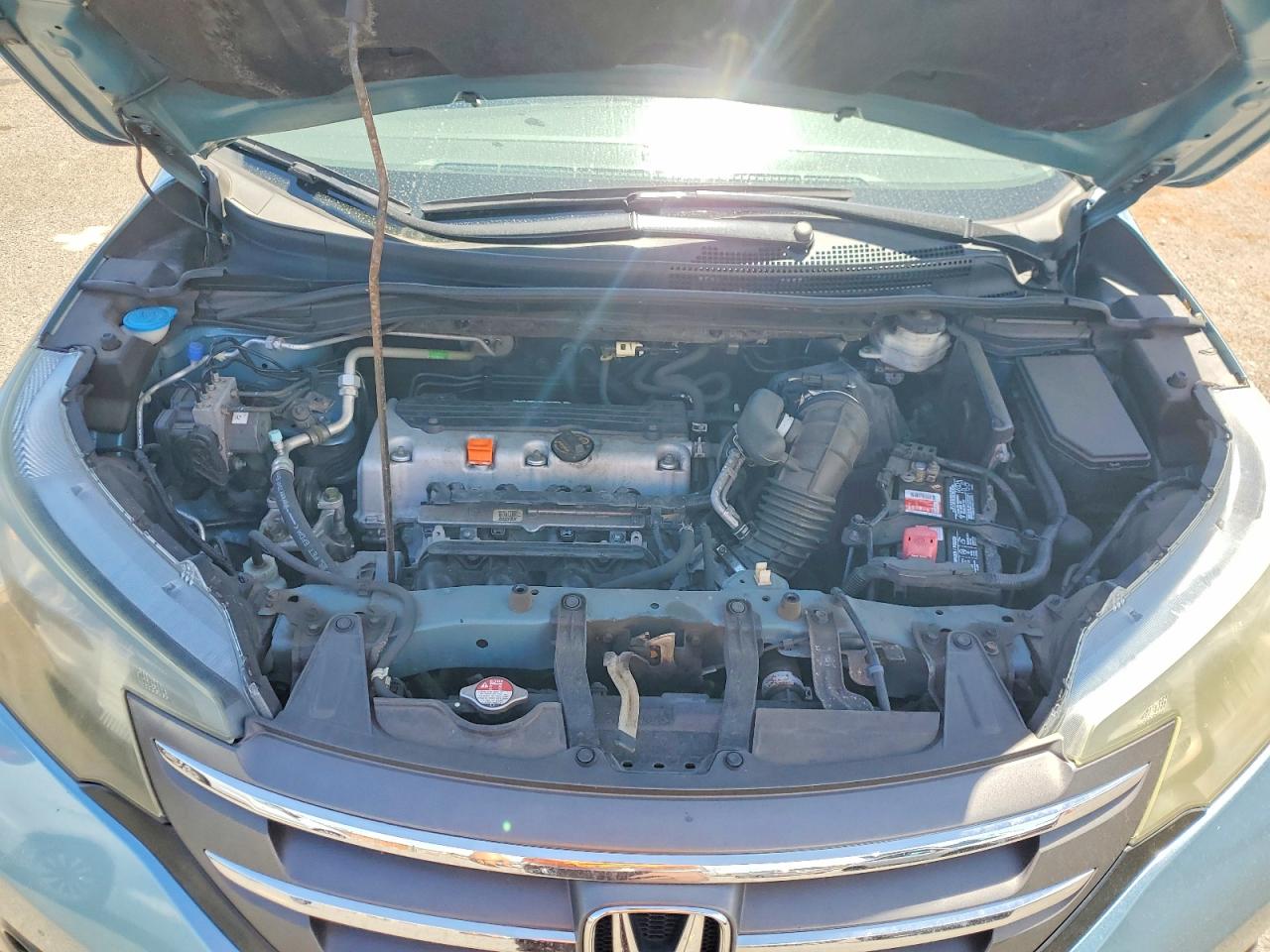 2014 Honda Cr-v Ex Бирюзовый vin: 2HKRM3H53EH550106