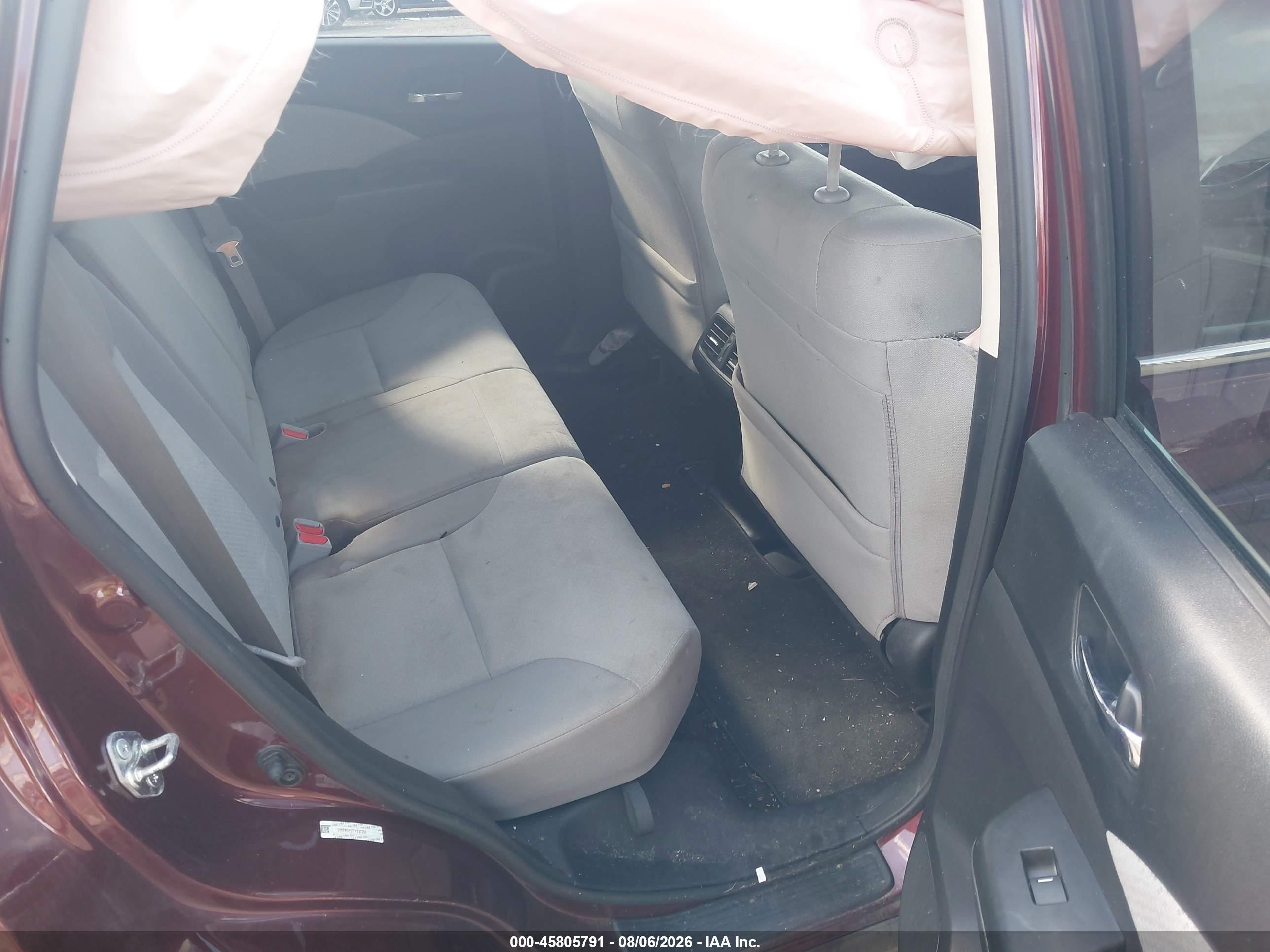 2015 Honda Cr-v Ex Burgundy vin: 2HKRM3H53FH532299